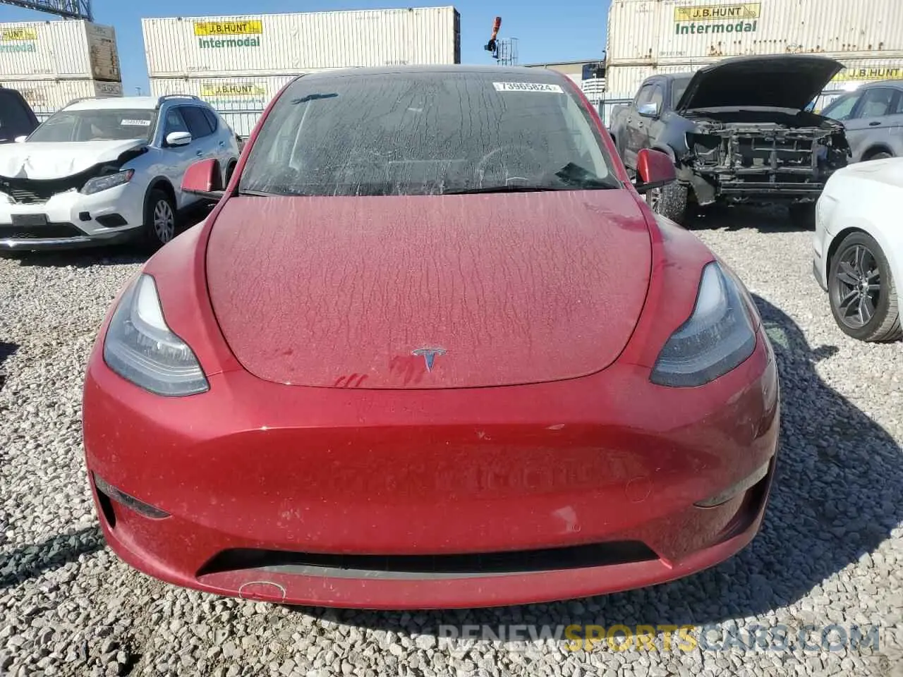 5 Photograph of a damaged car 7SAYGDEE4NF461398 TESLA MODEL Y 2022
