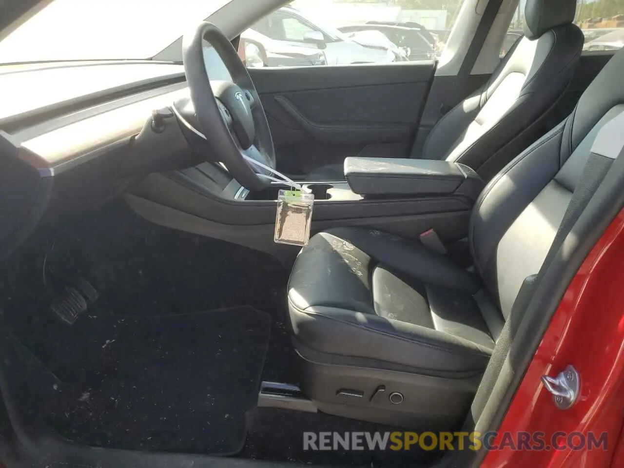 7 Photograph of a damaged car 7SAYGDEE4NF461398 TESLA MODEL Y 2022