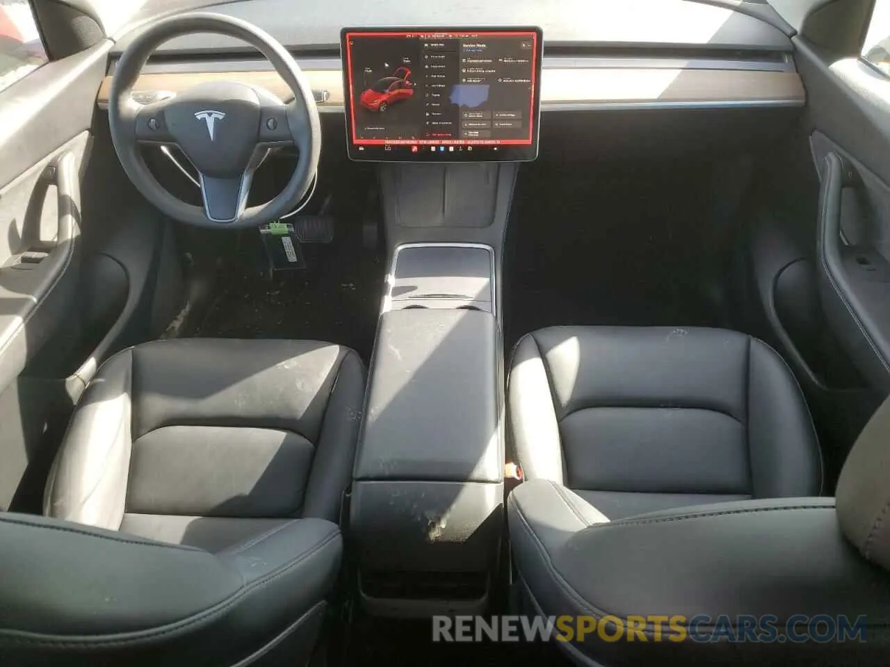 8 Photograph of a damaged car 7SAYGDEE4NF461398 TESLA MODEL Y 2022