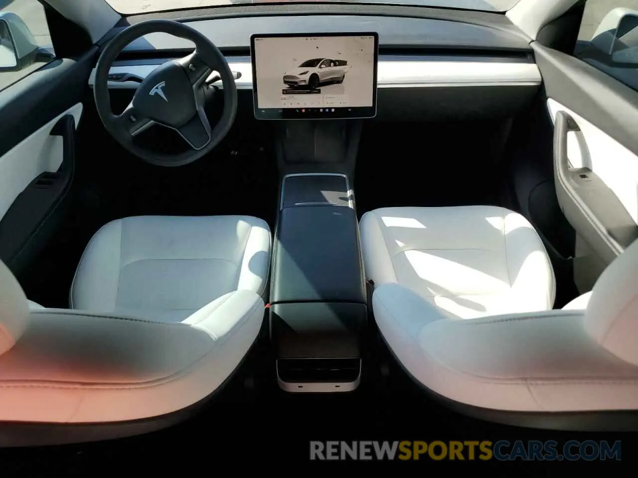 8 Photograph of a damaged car 7SAYGDEE4NF514097 TESLA MODEL Y 2022