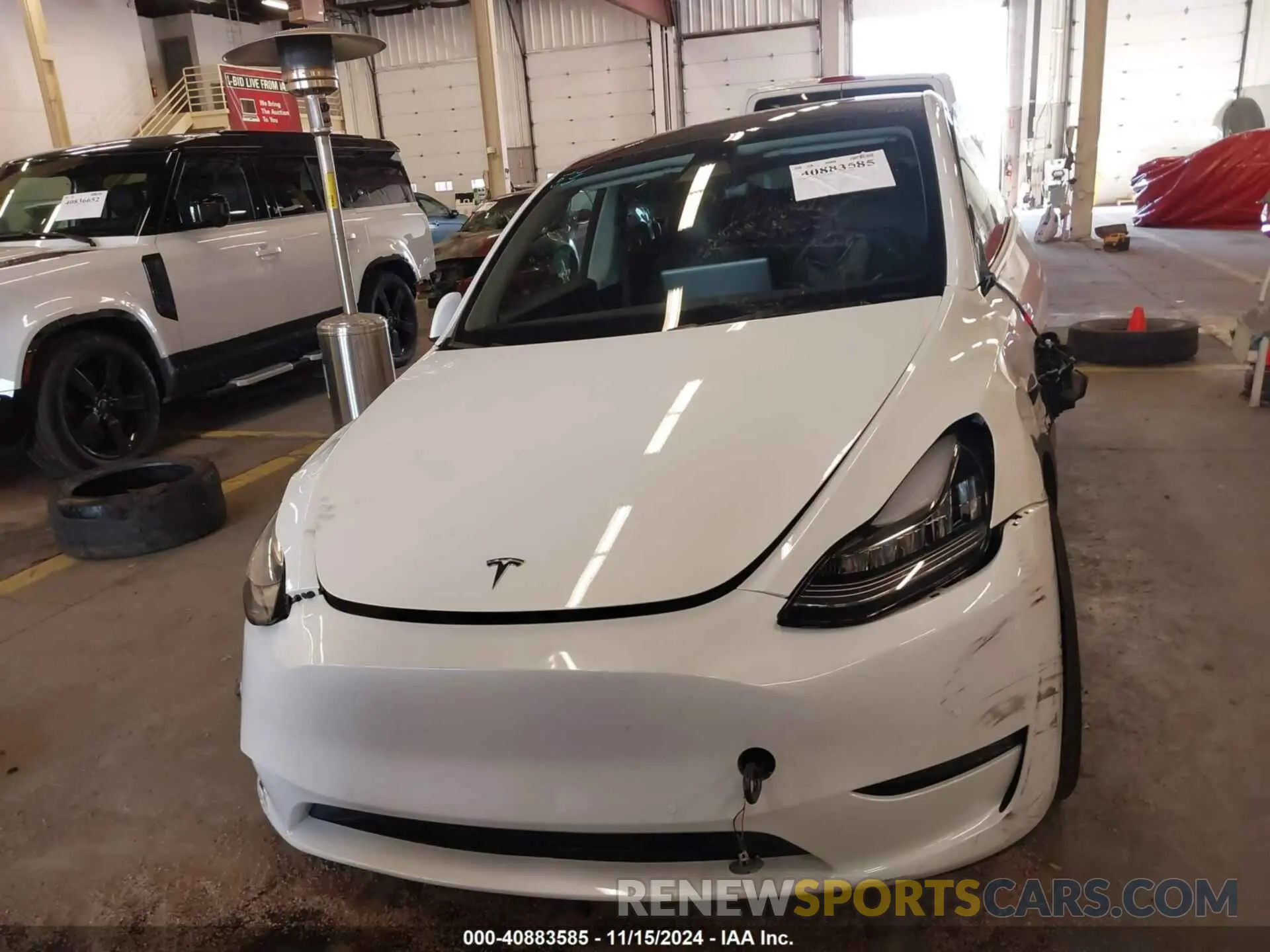 12 Фотография поврежденного автомобиля 7SAYGDEE4NF571738 TESLA MODEL Y 2022
