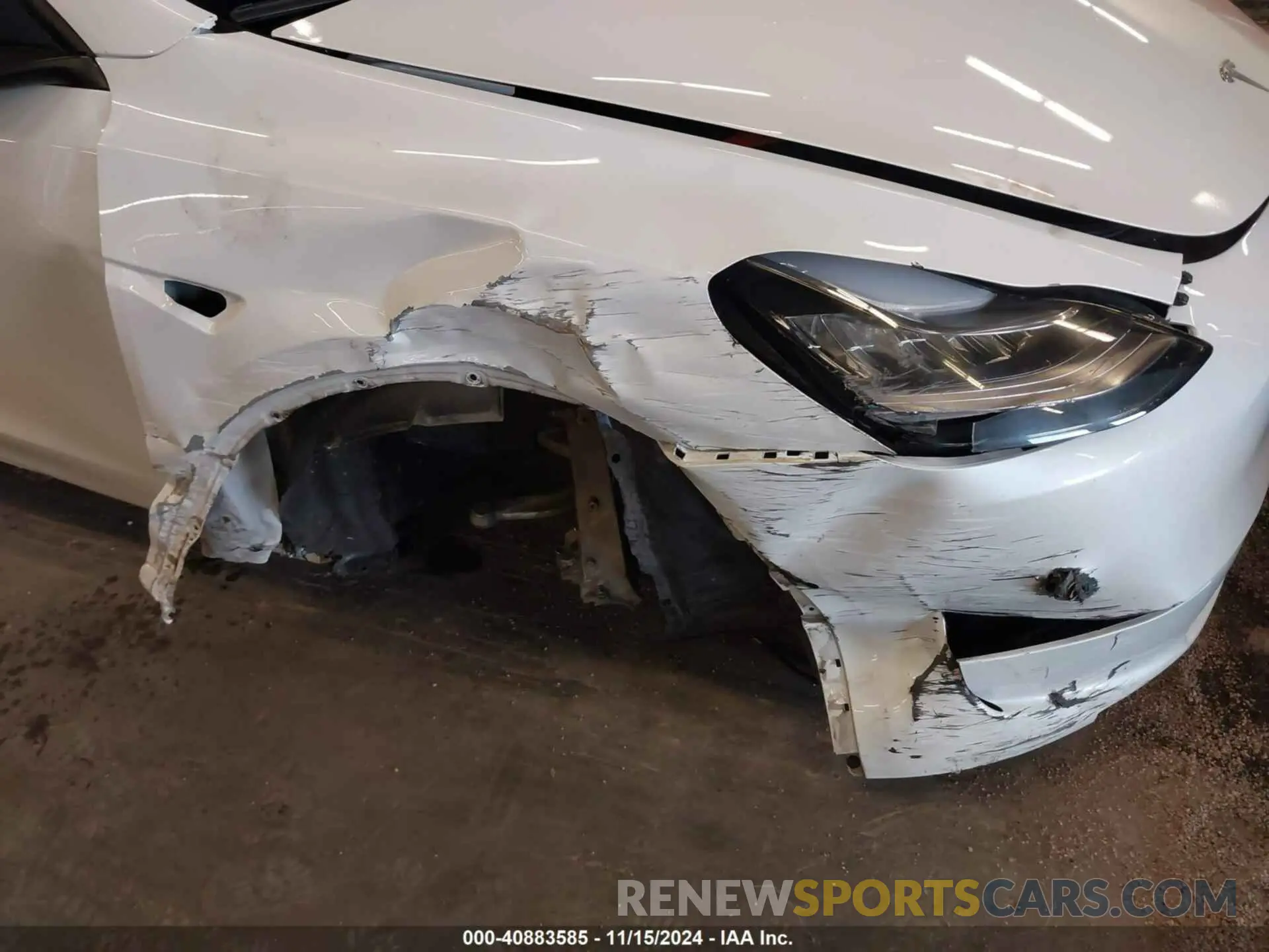 6 Фотография поврежденного автомобиля 7SAYGDEE4NF571738 TESLA MODEL Y 2022