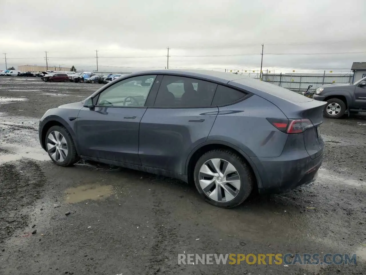 2 Photograph of a damaged car 7SAYGDEE4NF571741 TESLA MODEL Y 2022
