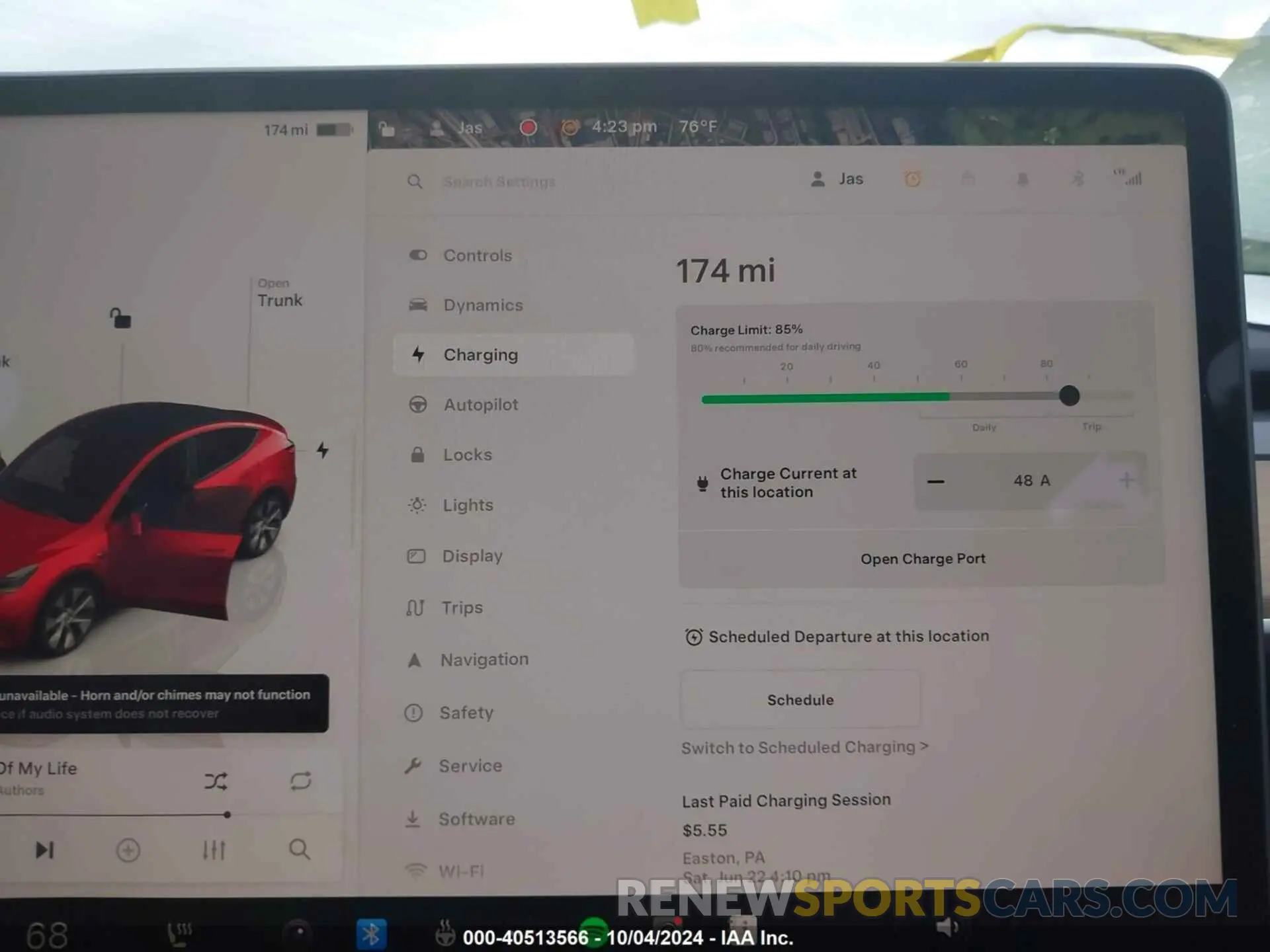 16 Photograph of a damaged car 7SAYGDEE5NA012843 TESLA MODEL Y 2022
