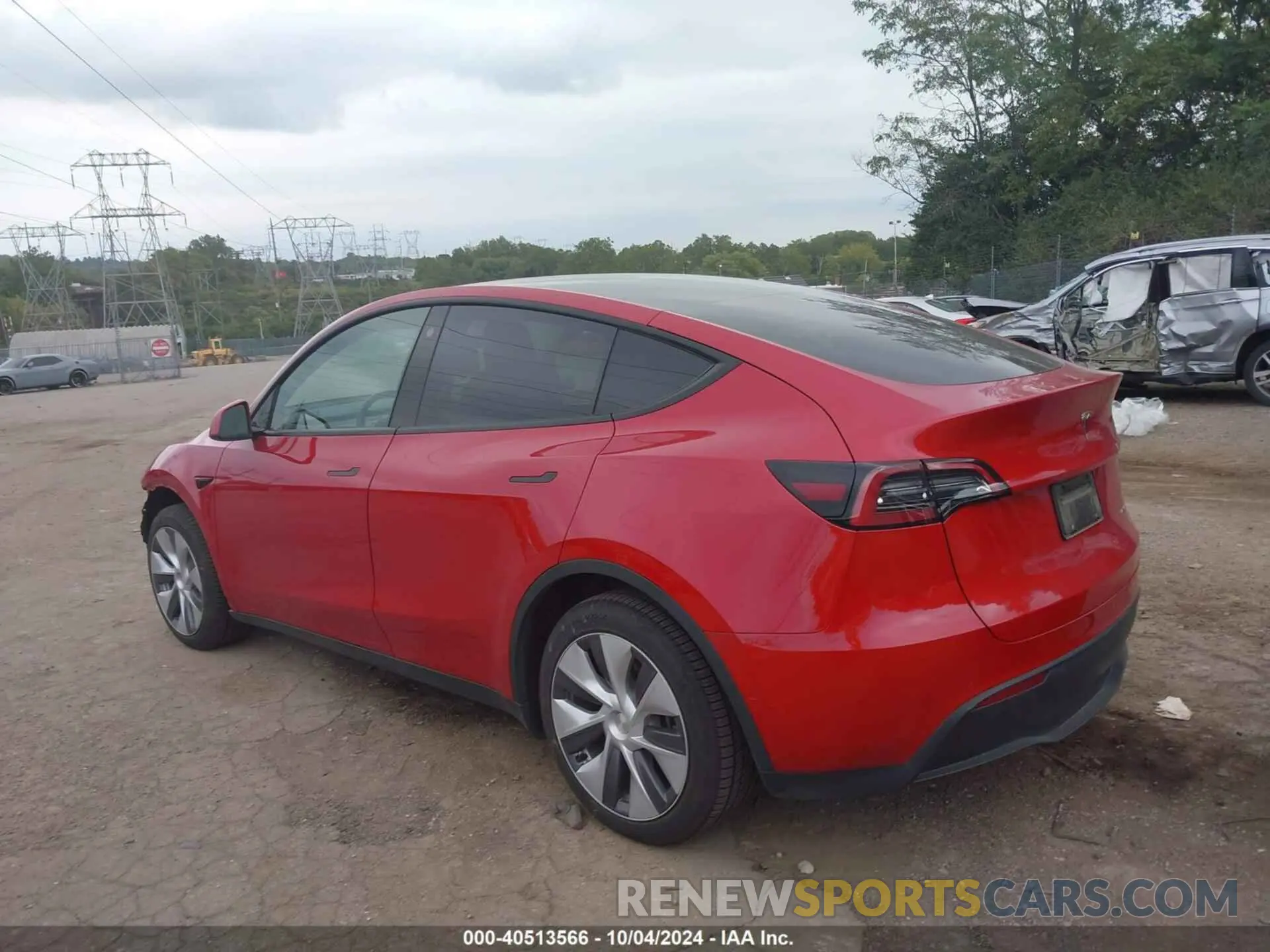 3 Photograph of a damaged car 7SAYGDEE5NA012843 TESLA MODEL Y 2022