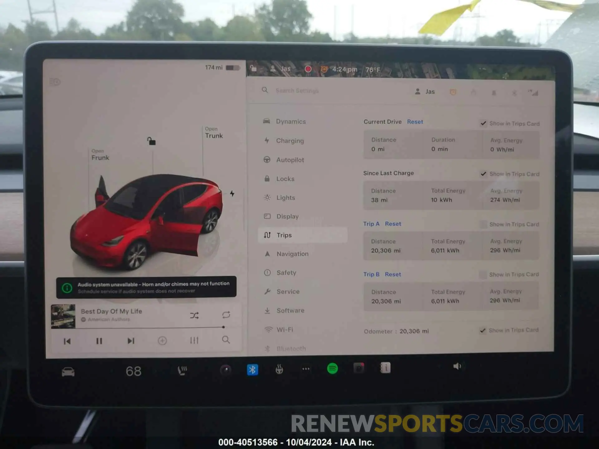 7 Photograph of a damaged car 7SAYGDEE5NA012843 TESLA MODEL Y 2022