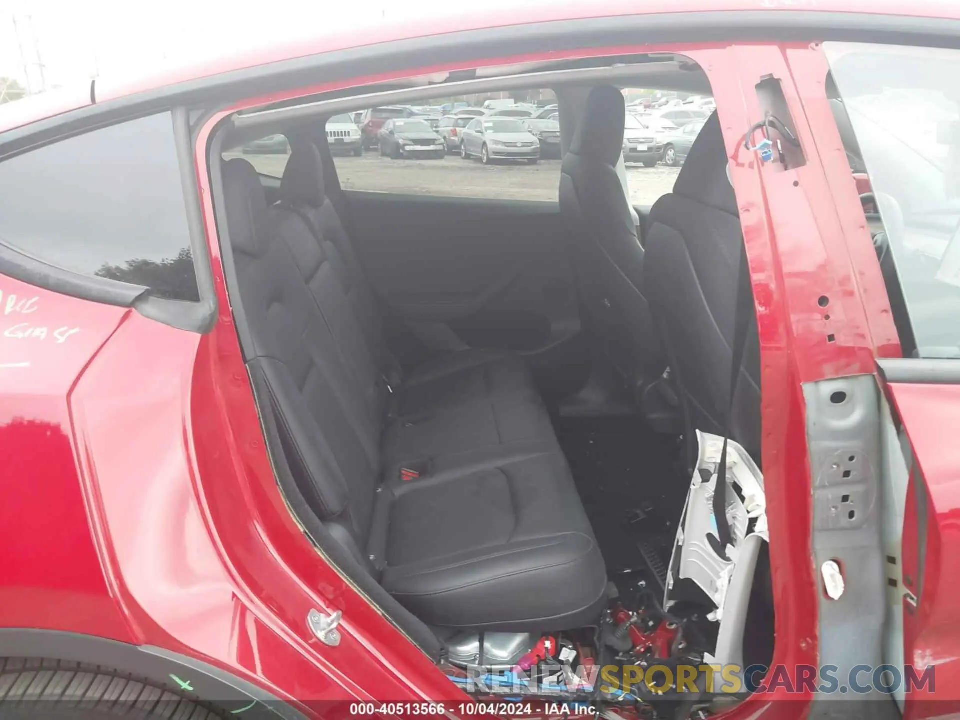8 Photograph of a damaged car 7SAYGDEE5NA012843 TESLA MODEL Y 2022
