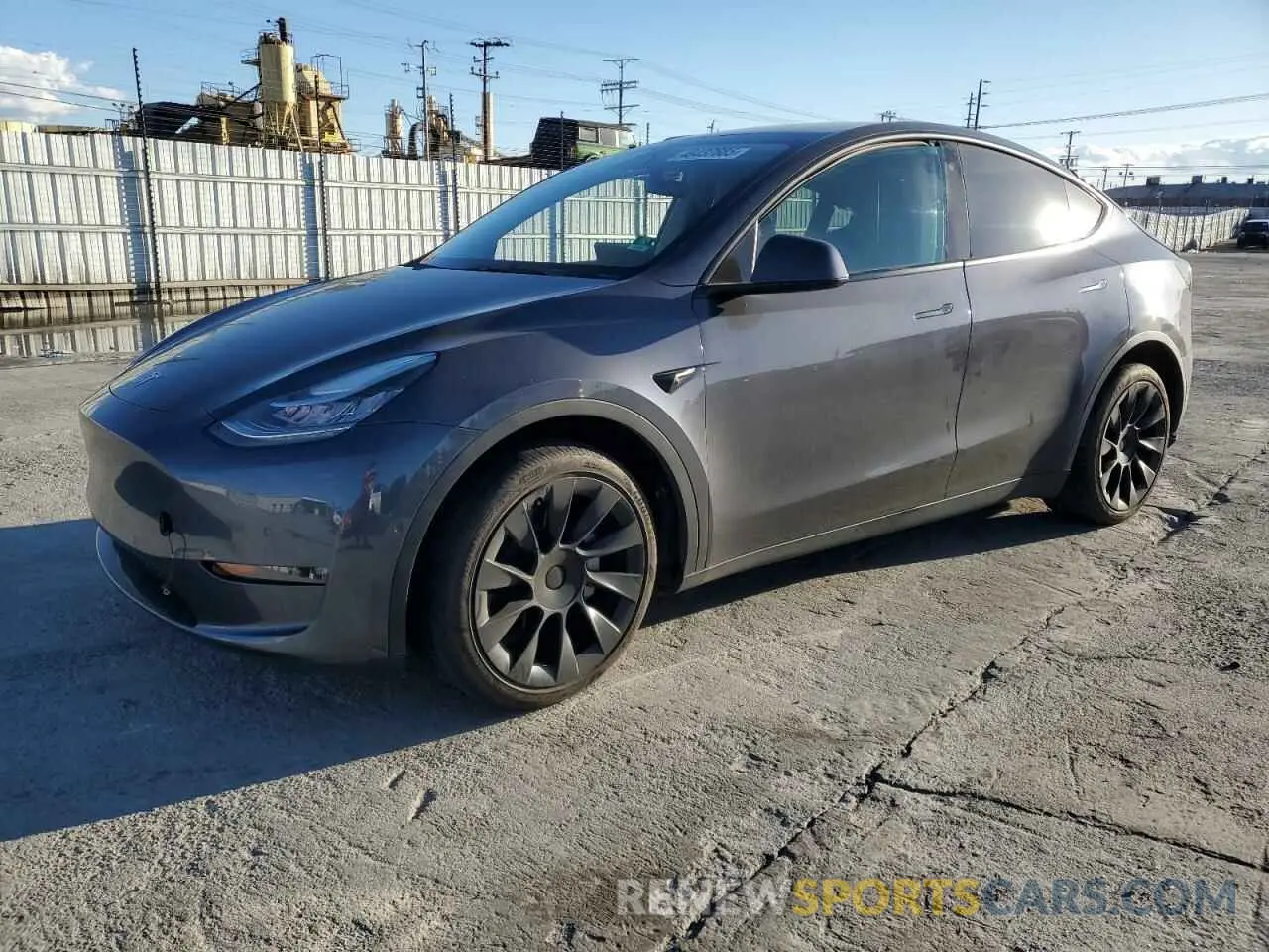 1 Фотография поврежденного автомобиля 7SAYGDEE5NA019453 TESLA MODEL Y 2022