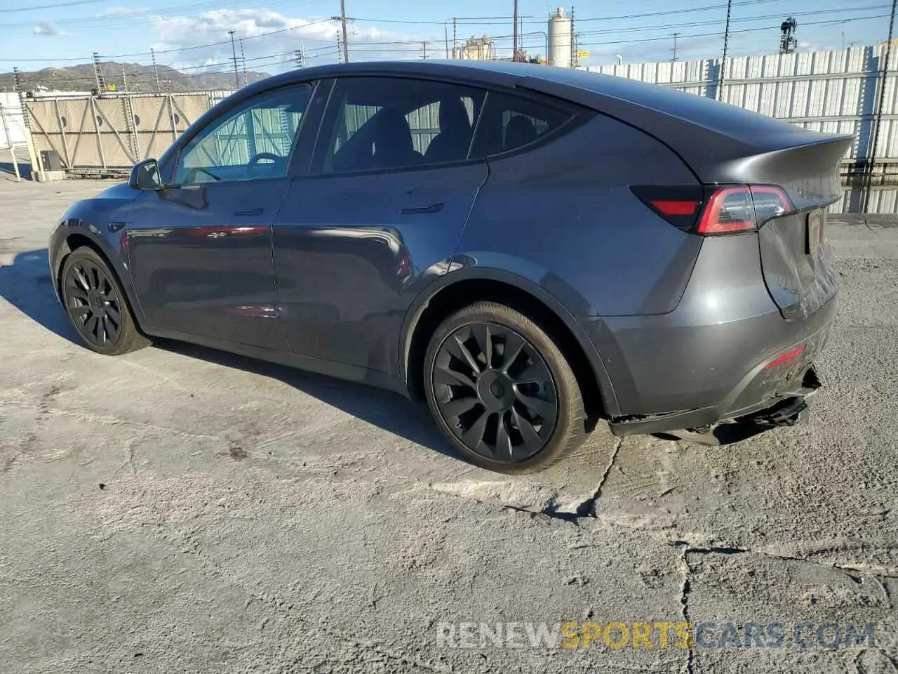 2 Фотография поврежденного автомобиля 7SAYGDEE5NA019453 TESLA MODEL Y 2022