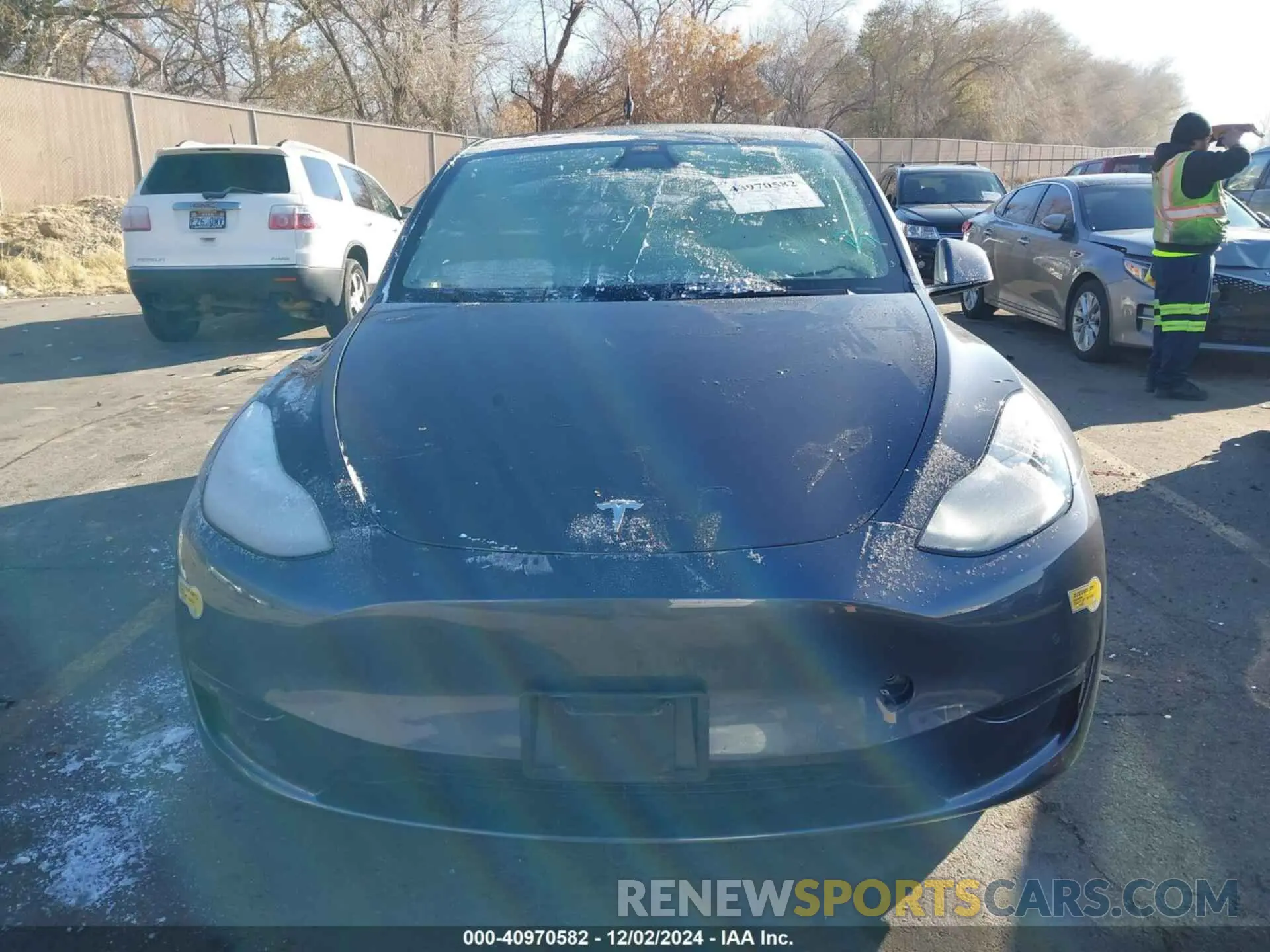 13 Фотография поврежденного автомобиля 7SAYGDEE5NF307170 TESLA MODEL Y 2022