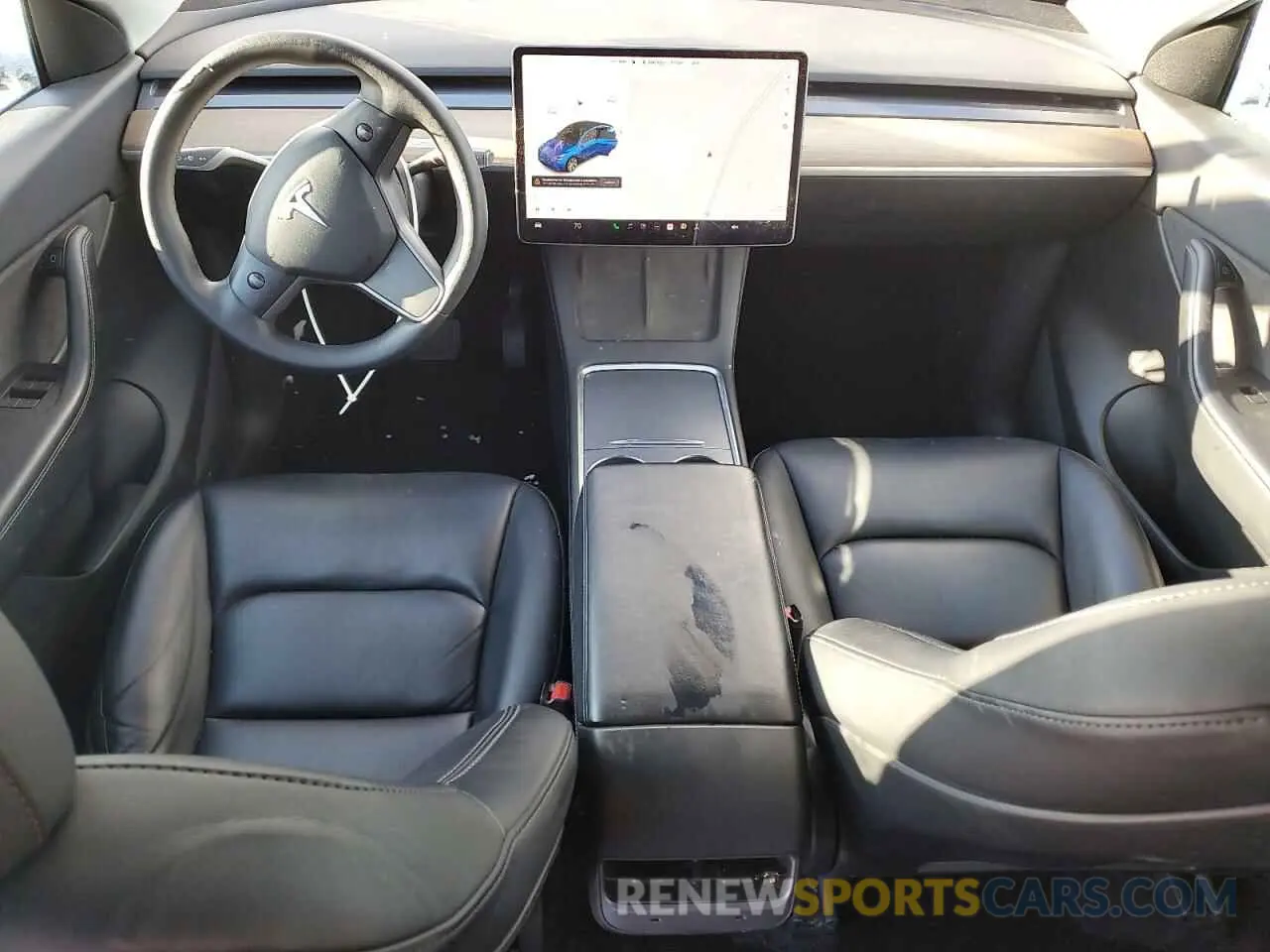 8 Photograph of a damaged car 7SAYGDEE5NF324311 TESLA MODEL Y 2022