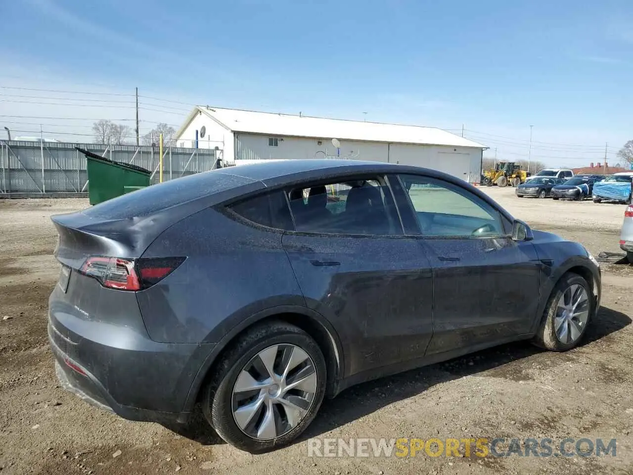 3 Photograph of a damaged car 7SAYGDEE5NF331940 TESLA MODEL Y 2022