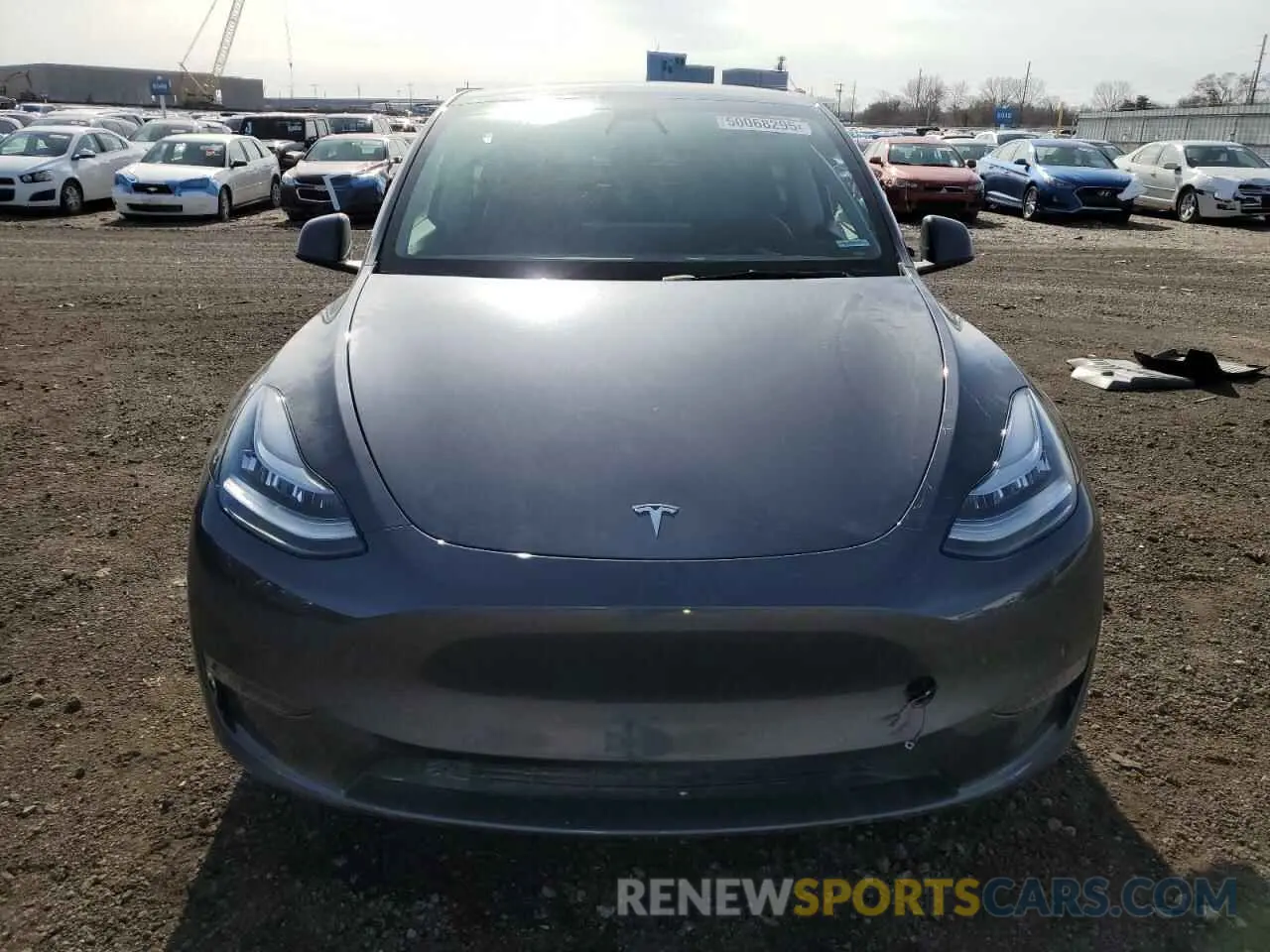 5 Photograph of a damaged car 7SAYGDEE5NF331940 TESLA MODEL Y 2022