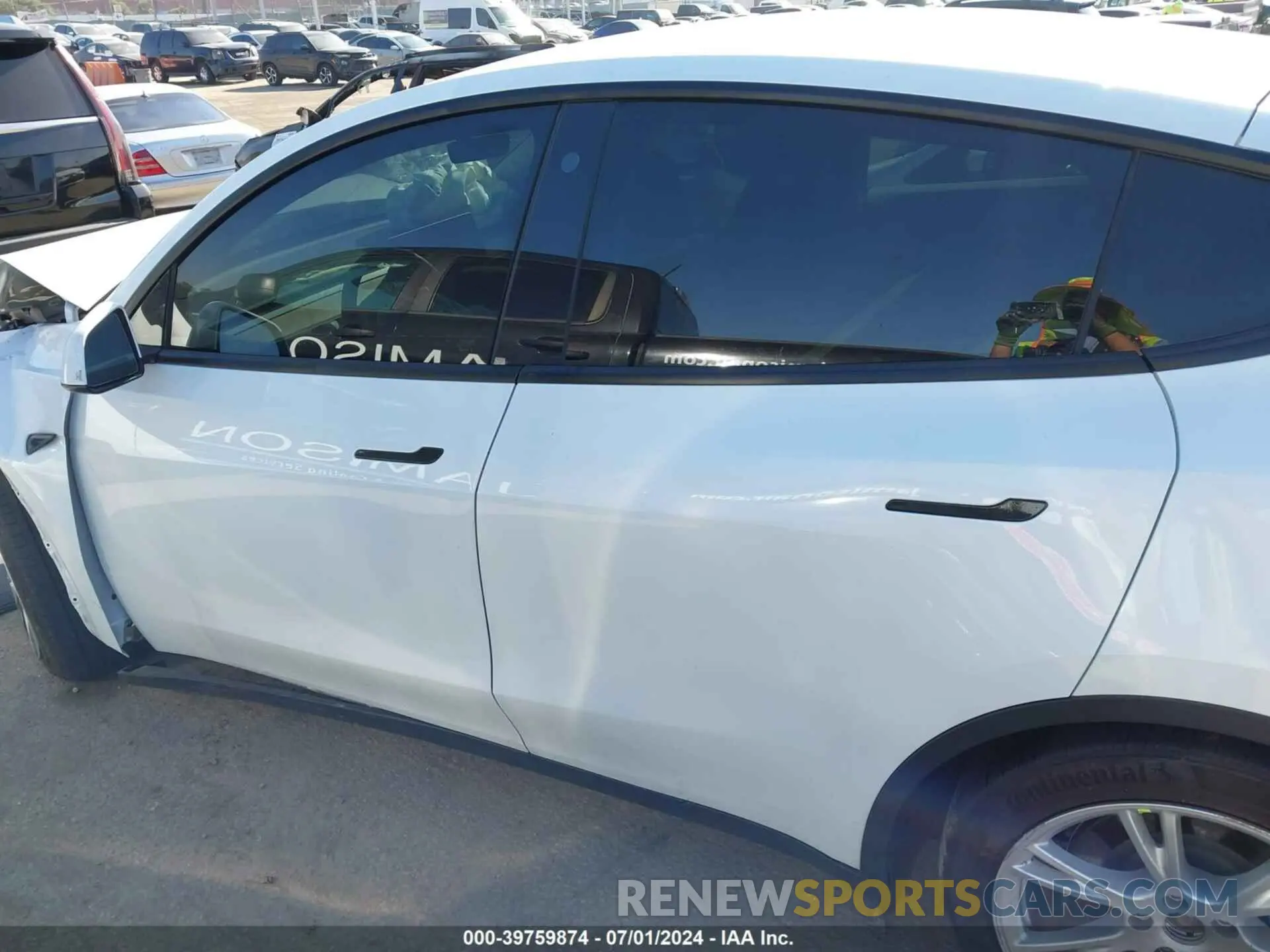 14 Фотография поврежденного автомобиля 7SAYGDEE5NF366199 TESLA MODEL Y 2022