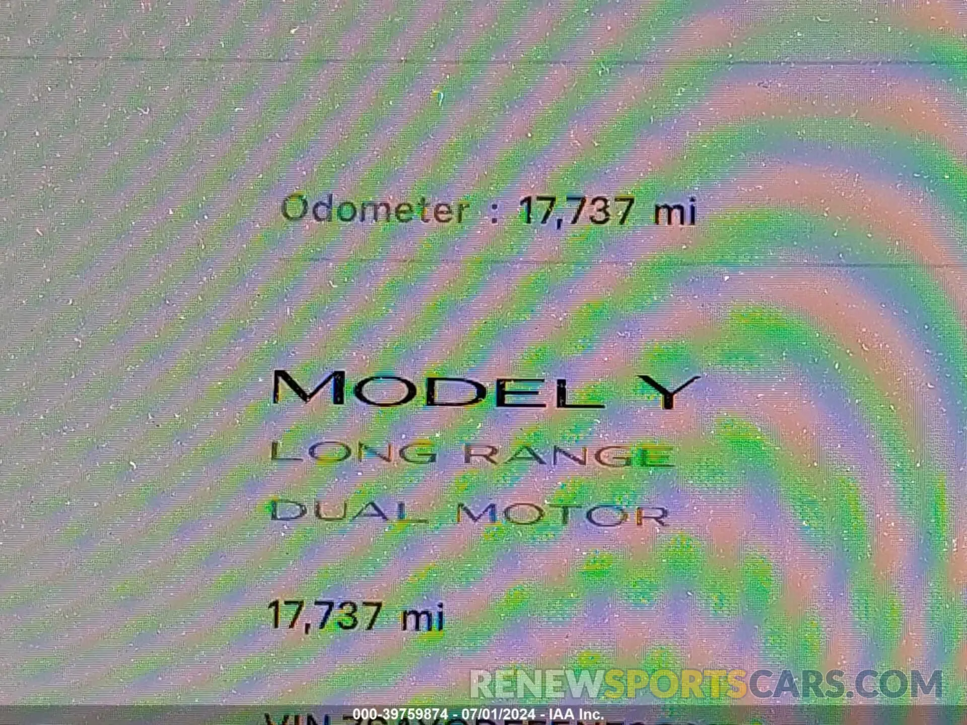 15 Фотография поврежденного автомобиля 7SAYGDEE5NF366199 TESLA MODEL Y 2022