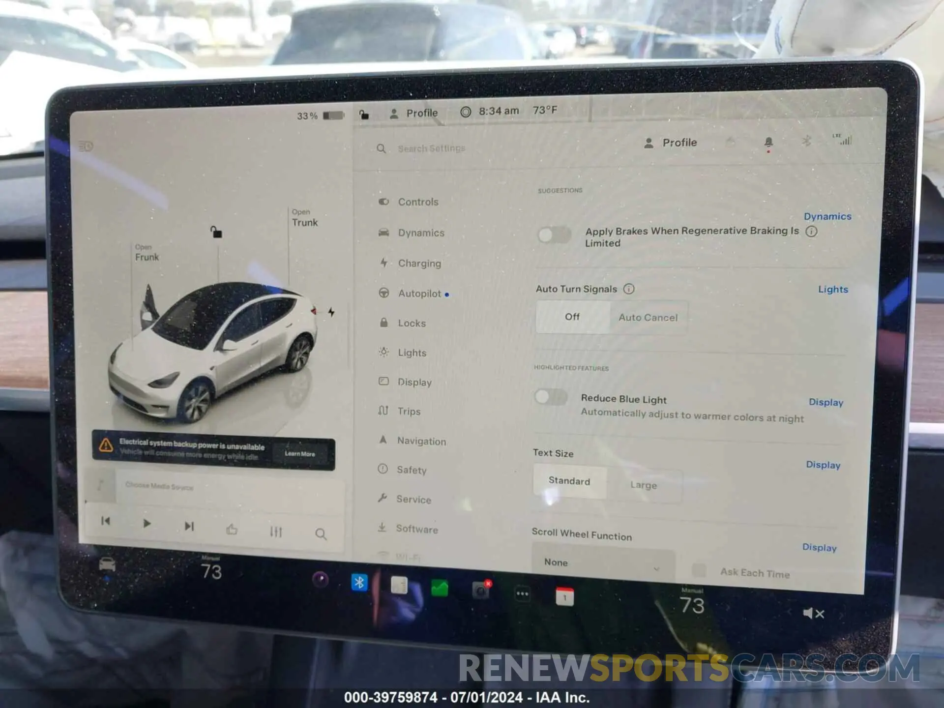 18 Фотография поврежденного автомобиля 7SAYGDEE5NF366199 TESLA MODEL Y 2022