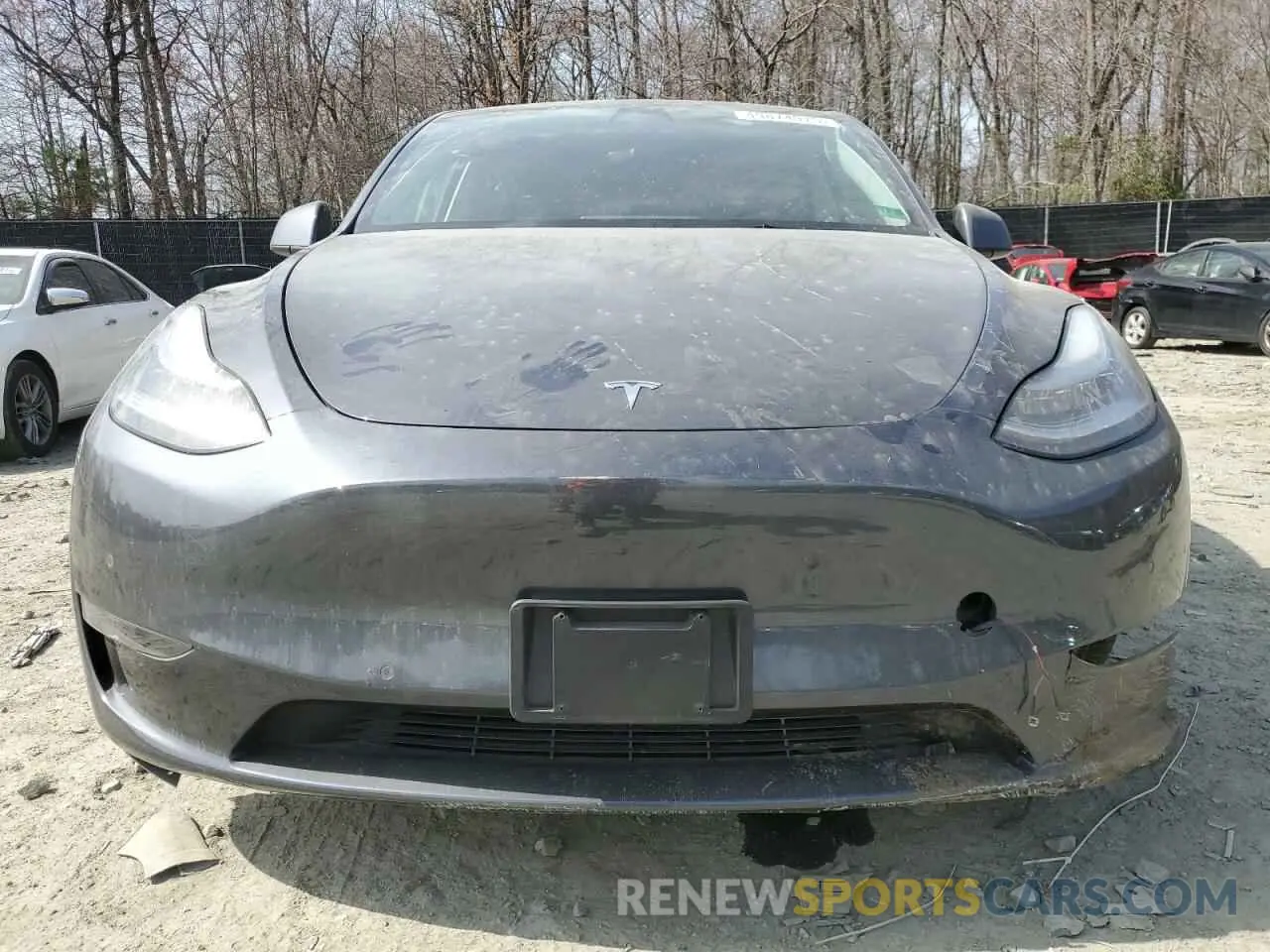 5 Фотография поврежденного автомобиля 7SAYGDEE5NF366493 TESLA MODEL Y 2022