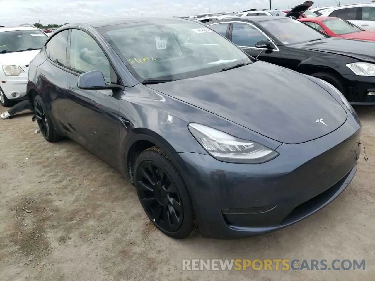 4 Photograph of a damaged car 7SAYGDEE5NF386694 TESLA MODEL Y 2022