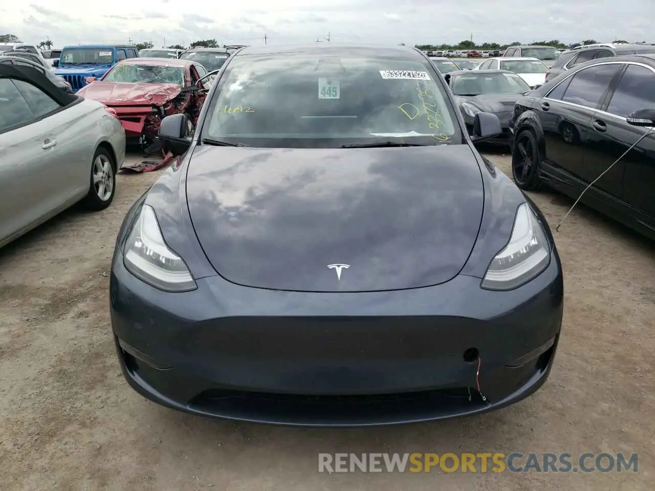 5 Photograph of a damaged car 7SAYGDEE5NF386694 TESLA MODEL Y 2022