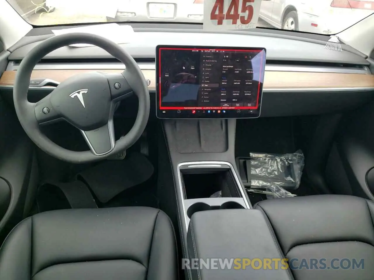 8 Photograph of a damaged car 7SAYGDEE5NF386694 TESLA MODEL Y 2022