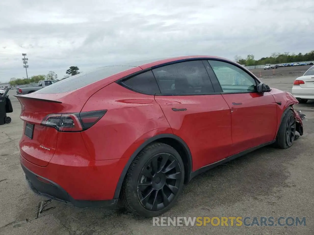 3 Фотография поврежденного автомобиля 7SAYGDEE5NF388428 TESLA MODEL Y 2022