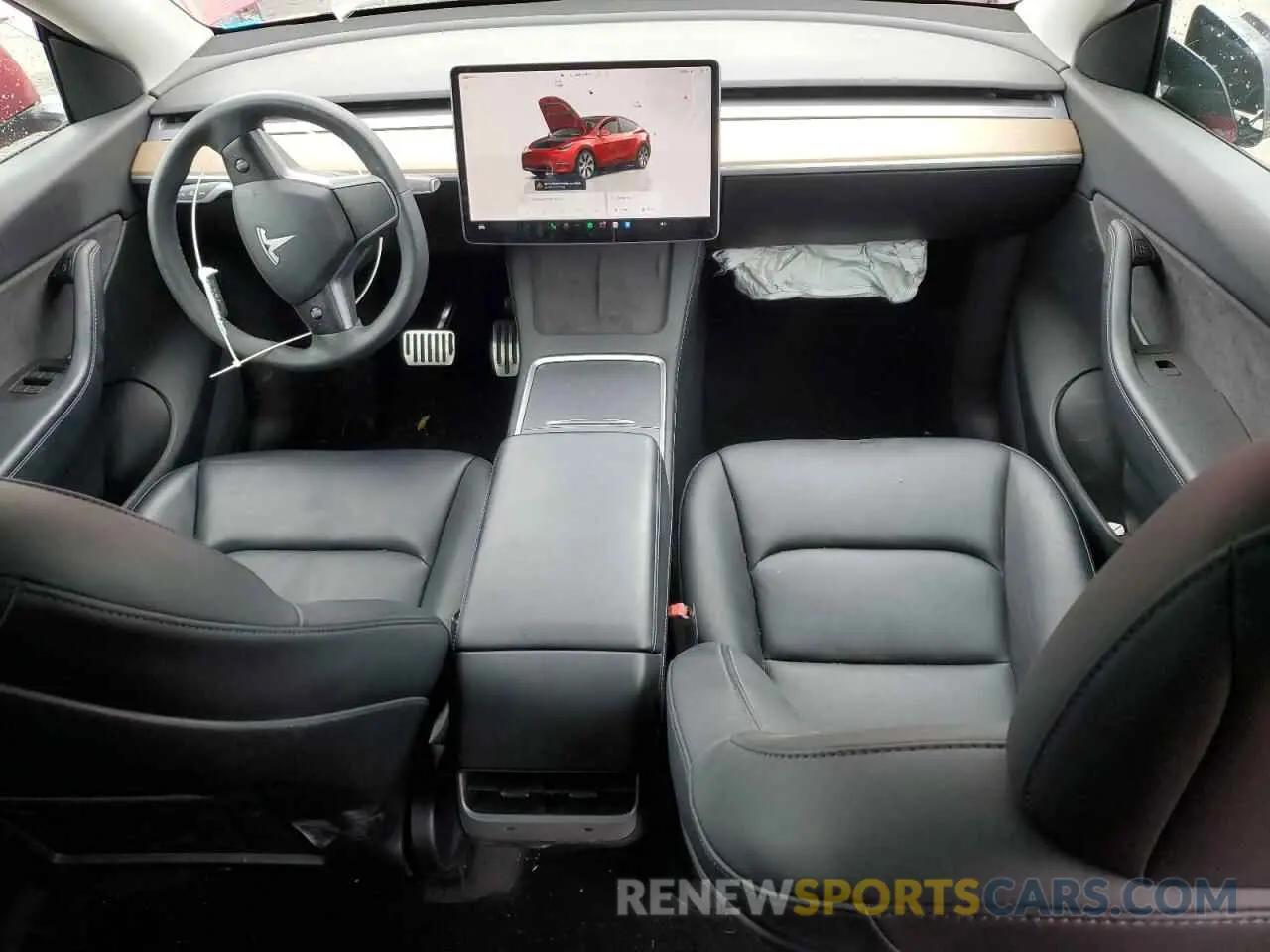 8 Фотография поврежденного автомобиля 7SAYGDEE5NF388428 TESLA MODEL Y 2022