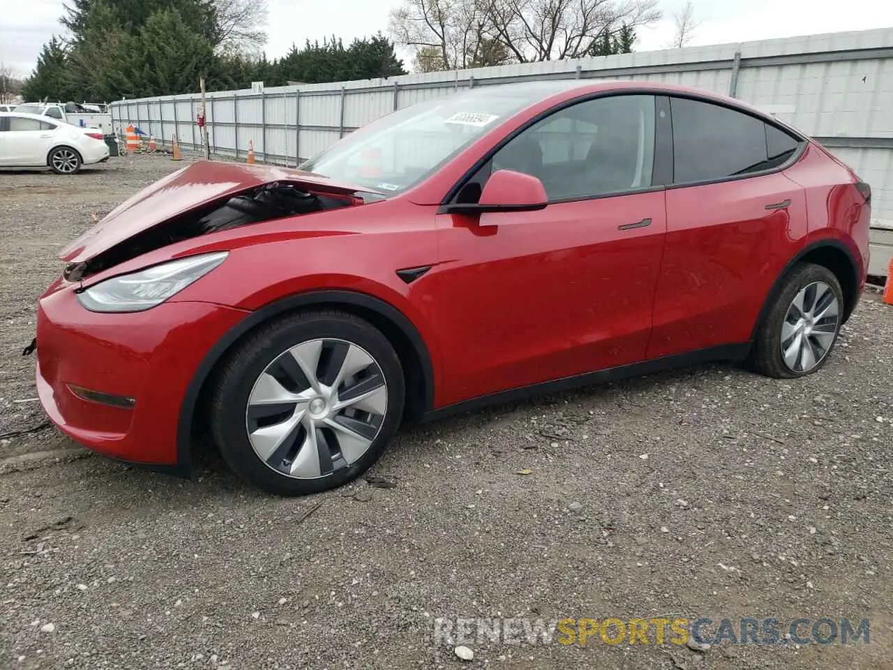 1 Photograph of a damaged car 7SAYGDEE5NF421251 TESLA MODEL Y 2022