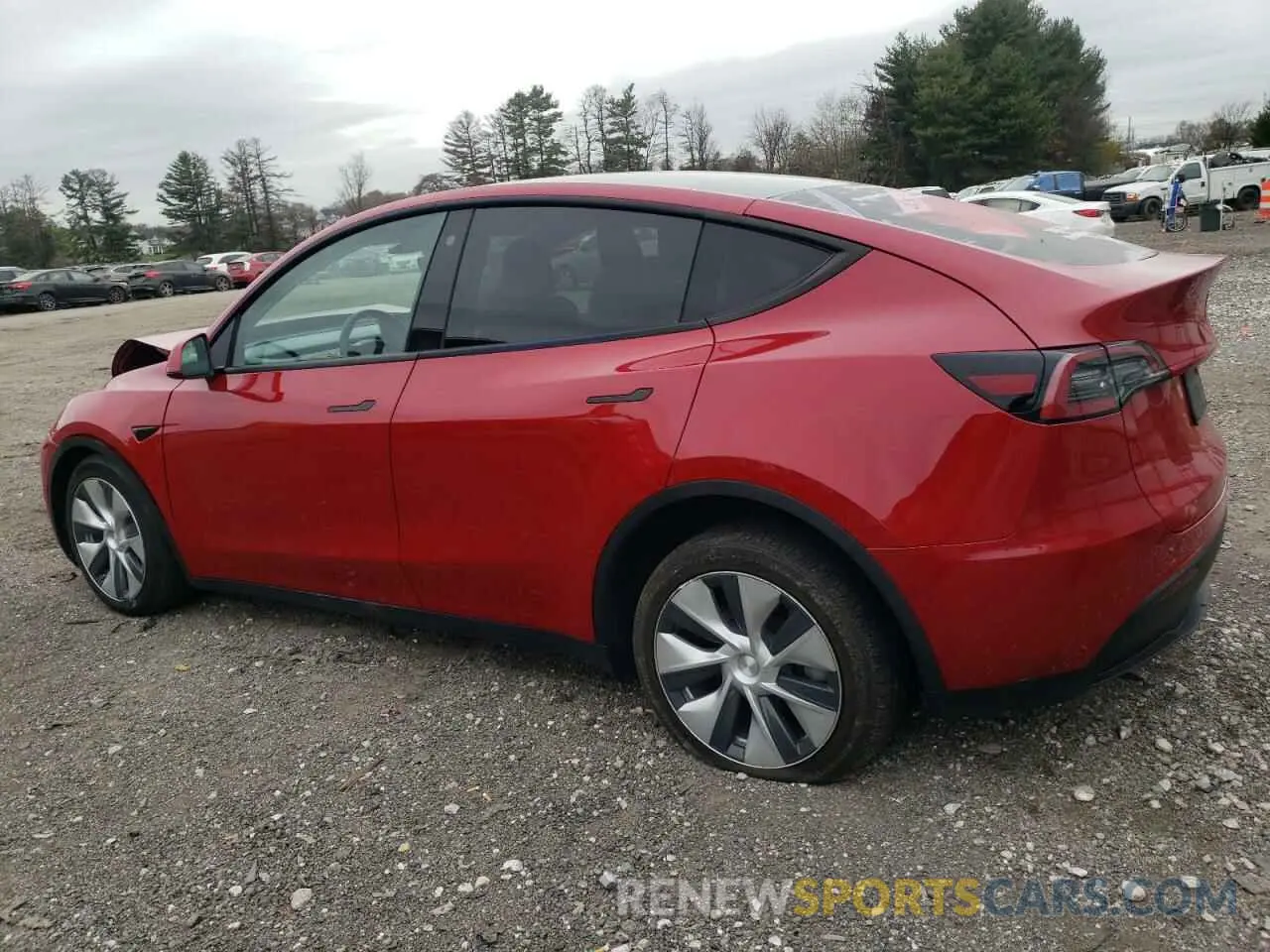 2 Photograph of a damaged car 7SAYGDEE5NF421251 TESLA MODEL Y 2022