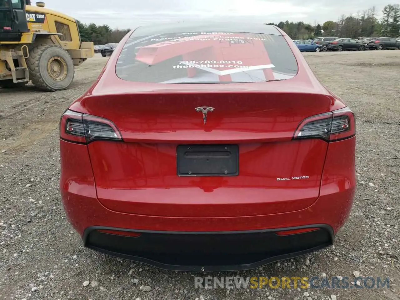 6 Photograph of a damaged car 7SAYGDEE5NF421251 TESLA MODEL Y 2022