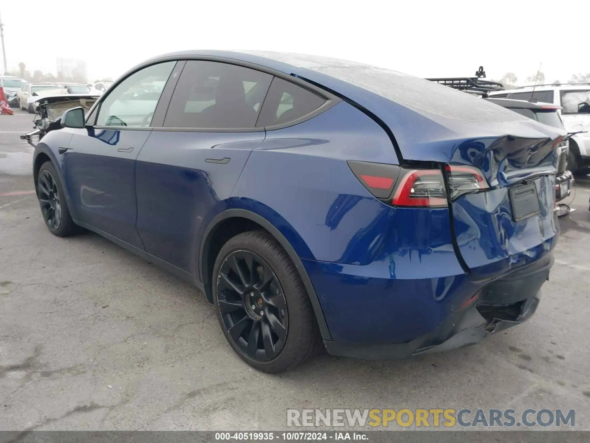 3 Photograph of a damaged car 7SAYGDEE5NF459045 TESLA MODEL Y 2022