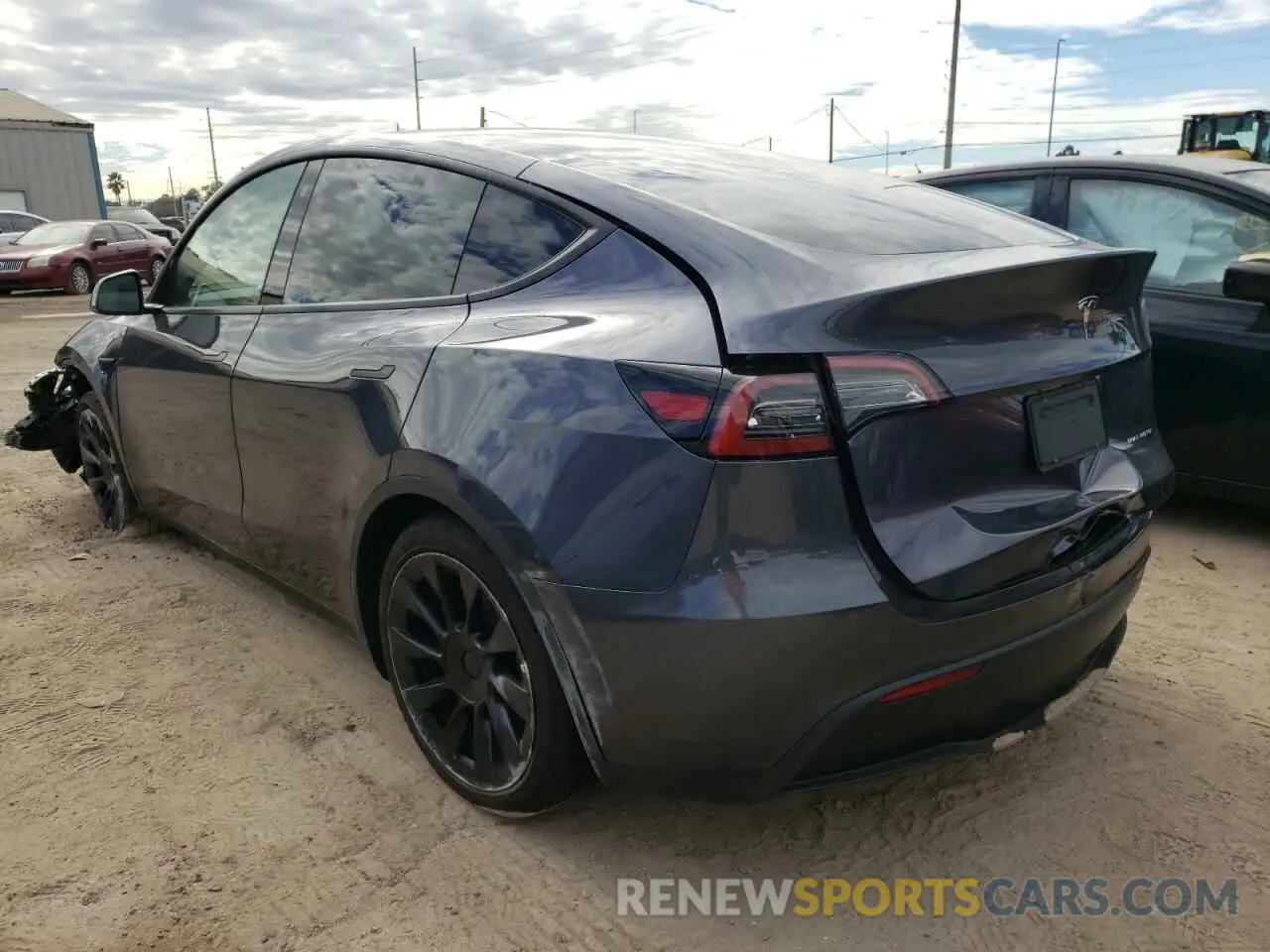 2 Photograph of a damaged car 7SAYGDEE5NF480798 TESLA MODEL Y 2022