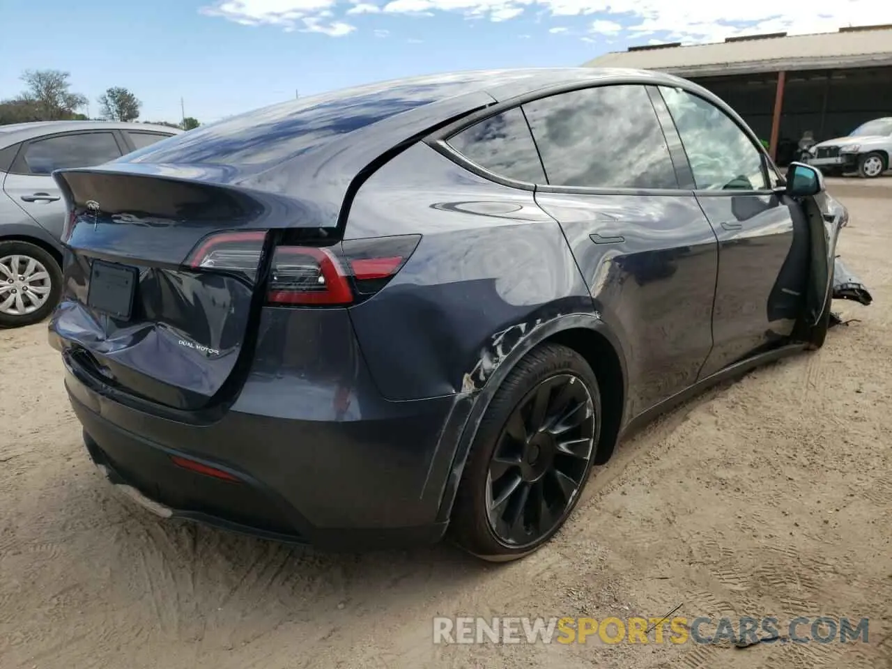 3 Photograph of a damaged car 7SAYGDEE5NF480798 TESLA MODEL Y 2022