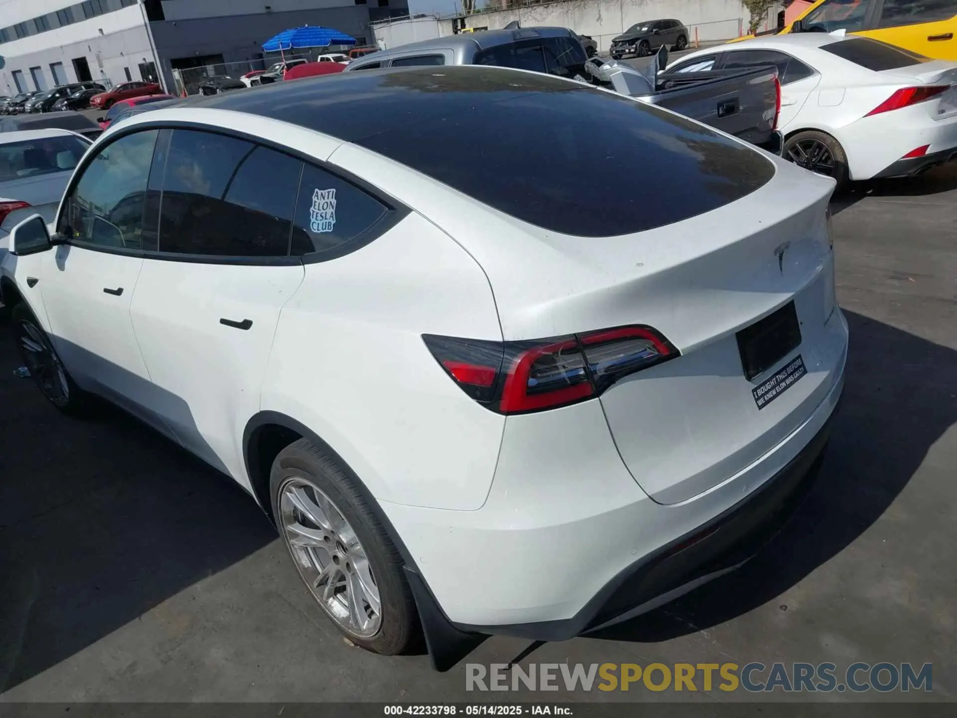 3 Photograph of a damaged car 7SAYGDEE5NF504369 TESLA MODEL Y 2022