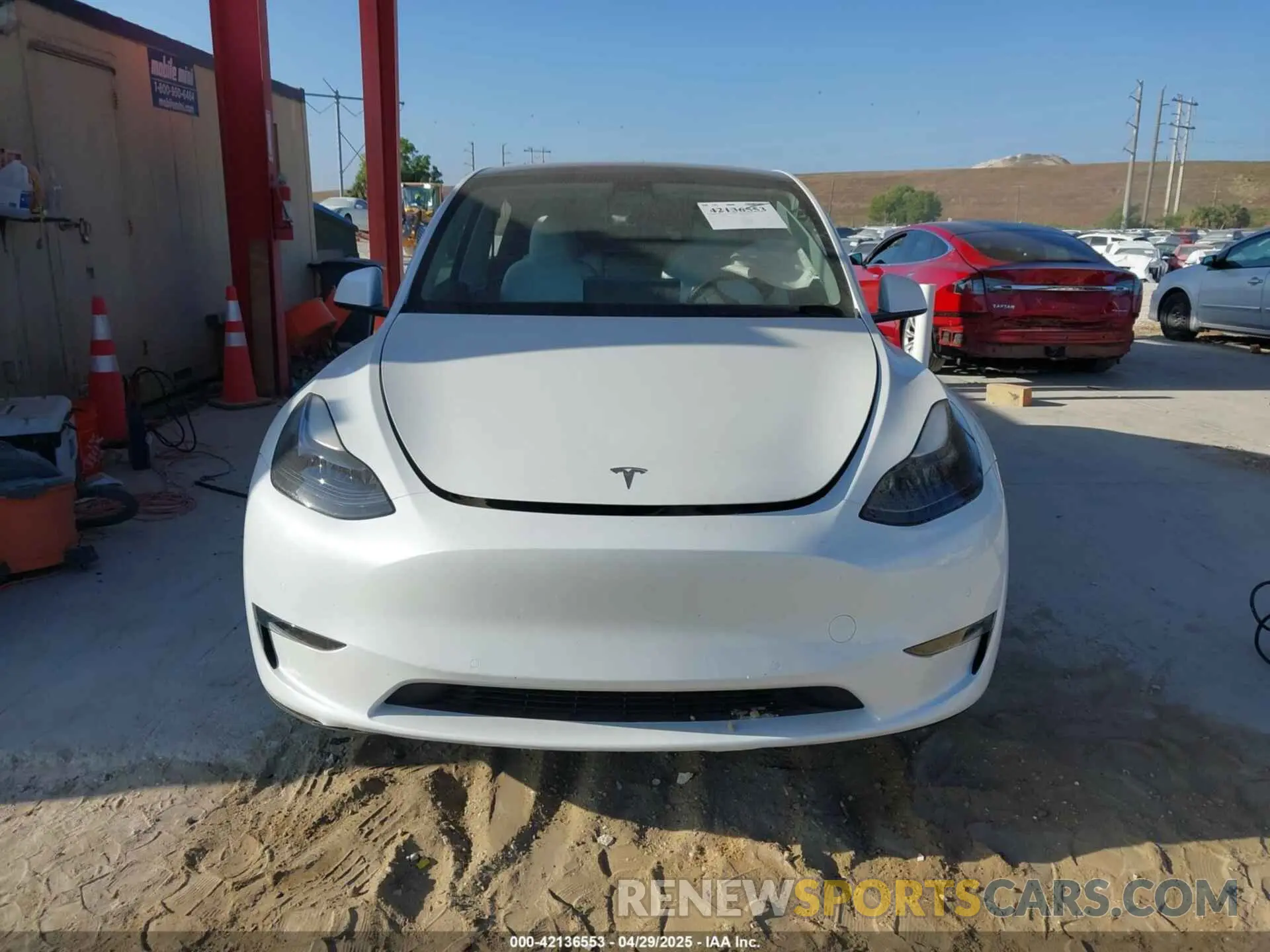 12 Фотография поврежденного автомобиля 7SAYGDEE5NF516604 TESLA MODEL Y 2022