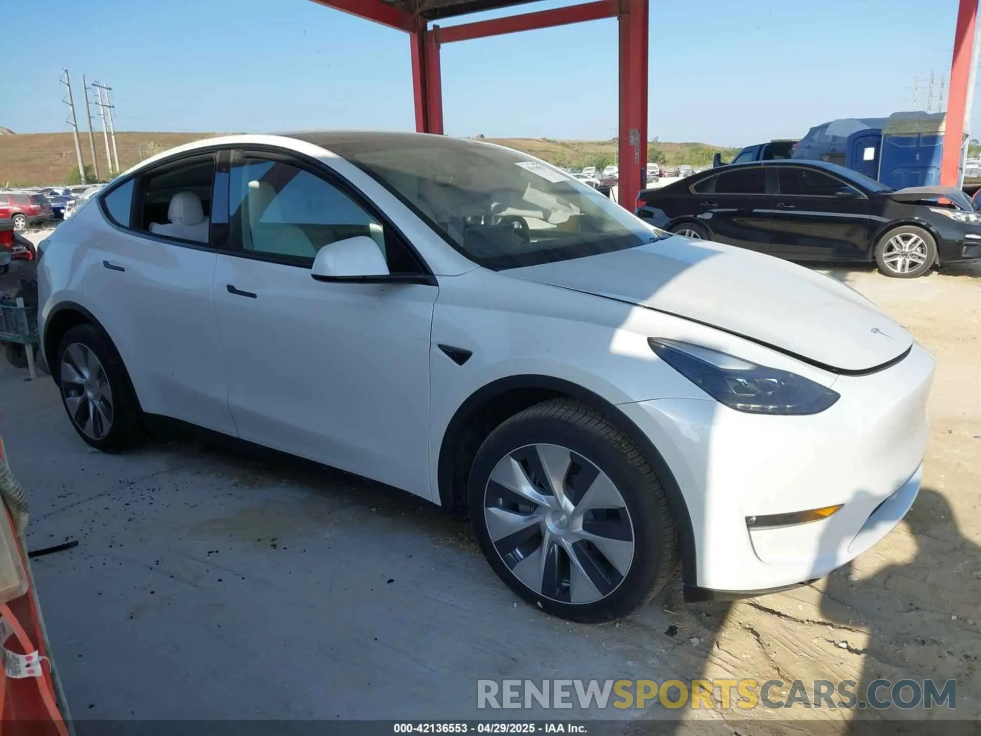 13 Фотография поврежденного автомобиля 7SAYGDEE5NF516604 TESLA MODEL Y 2022