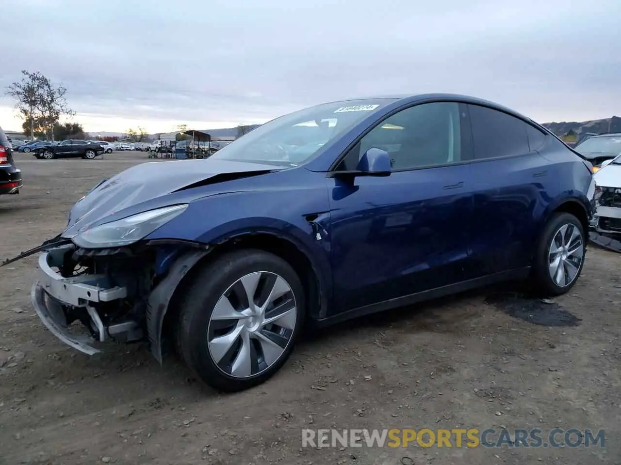 1 Фотография поврежденного автомобиля 7SAYGDEE5NF518854 TESLA MODEL Y 2022