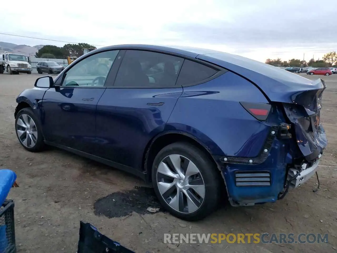 2 Фотография поврежденного автомобиля 7SAYGDEE5NF518854 TESLA MODEL Y 2022