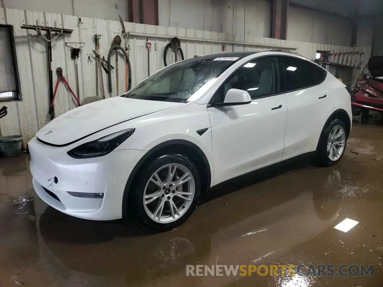 1 Фотография поврежденного автомобиля 7SAYGDEE5NF532141 TESLA MODEL Y 2022
