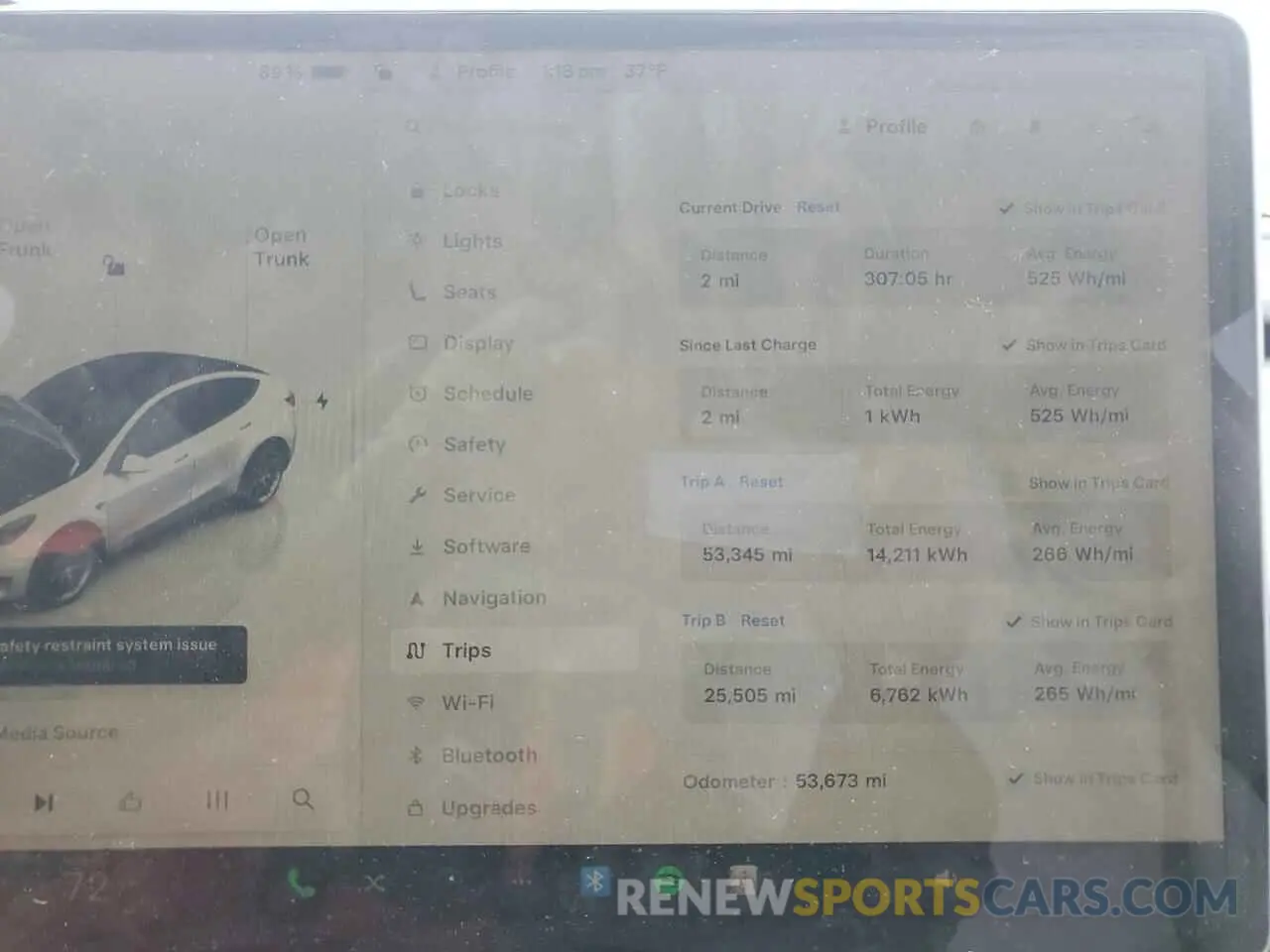 9 Фотография поврежденного автомобиля 7SAYGDEE5NF532141 TESLA MODEL Y 2022