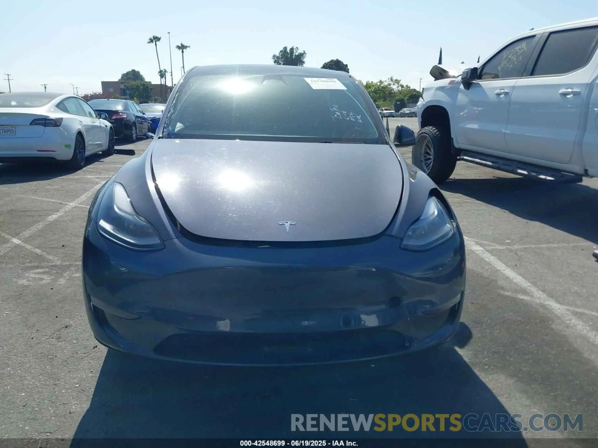 11 Фотография поврежденного автомобиля 7SAYGDEE5NF557900 TESLA MODEL Y 2022
