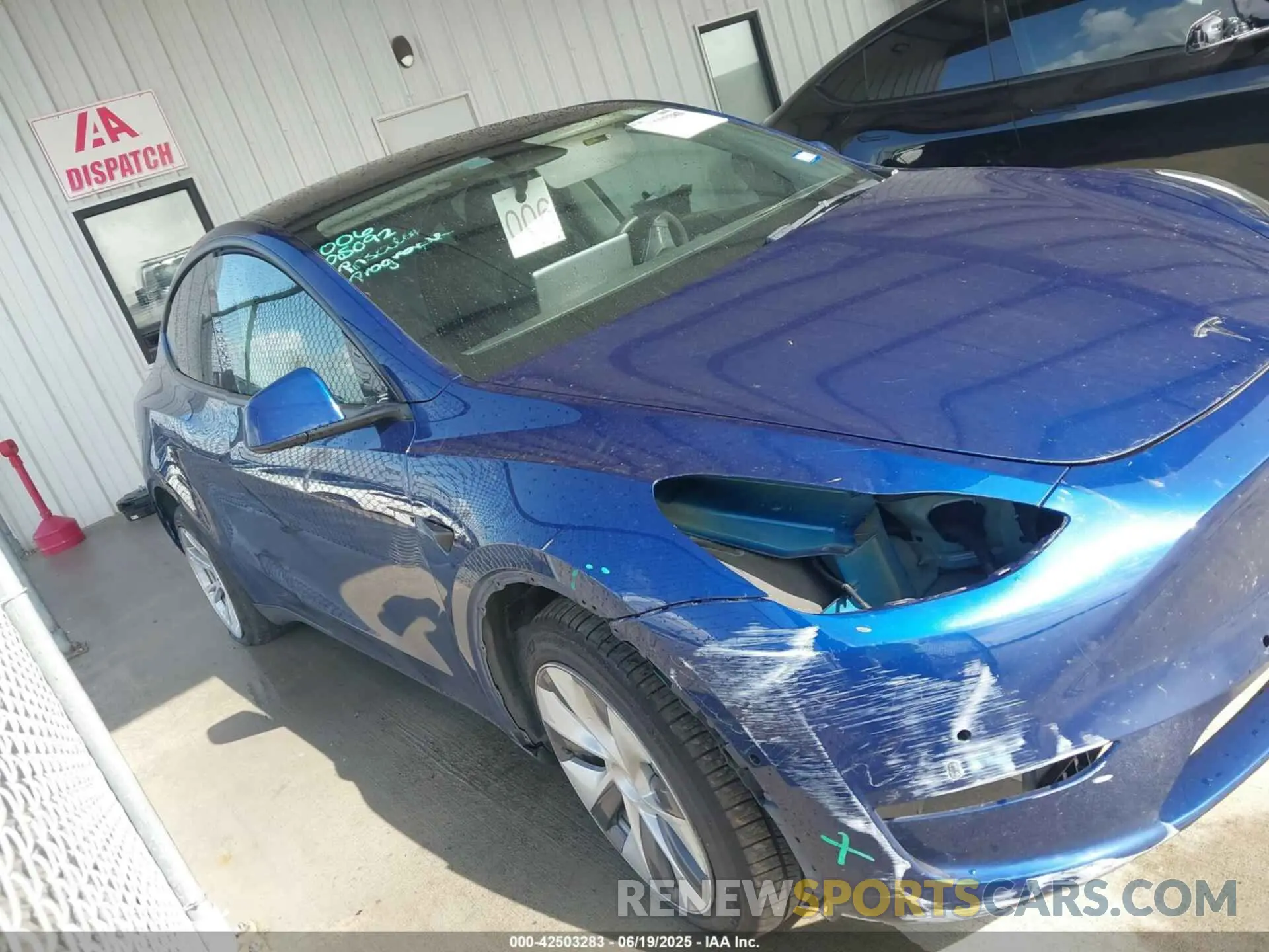 13 Фотография поврежденного автомобиля 7SAYGDEE6NA005092 TESLA MODEL Y 2022