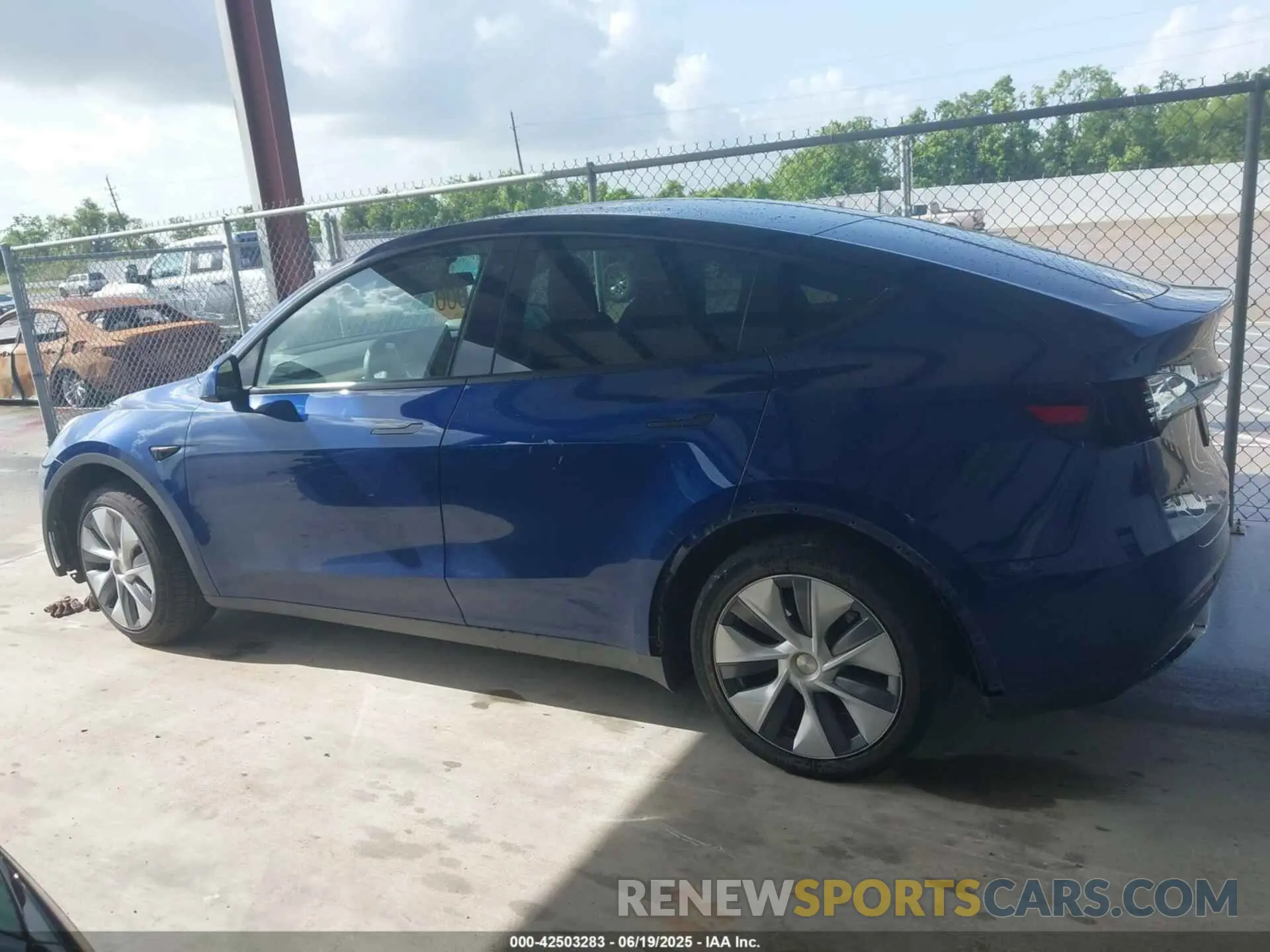 14 Фотография поврежденного автомобиля 7SAYGDEE6NA005092 TESLA MODEL Y 2022