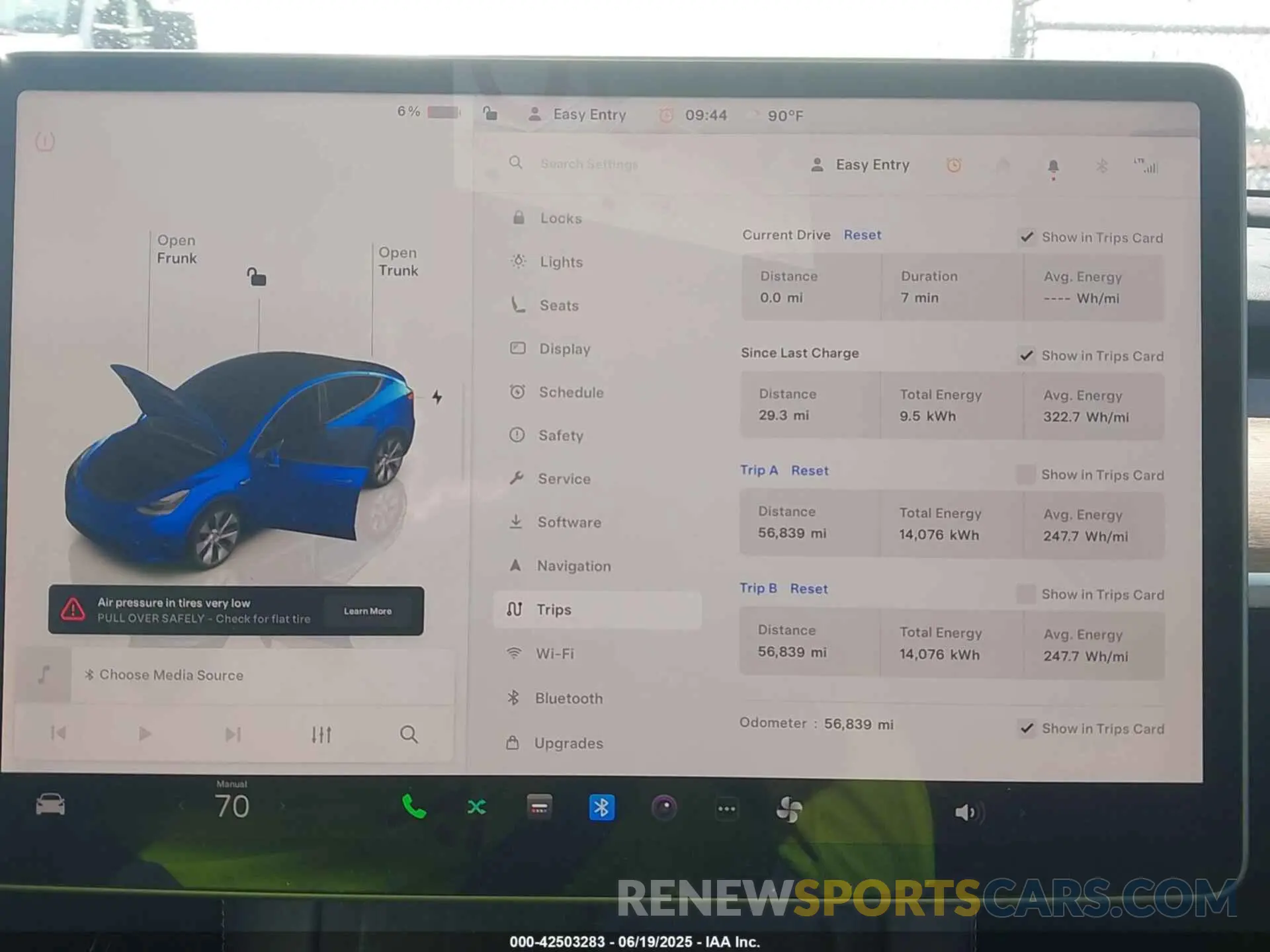 7 Фотография поврежденного автомобиля 7SAYGDEE6NA005092 TESLA MODEL Y 2022