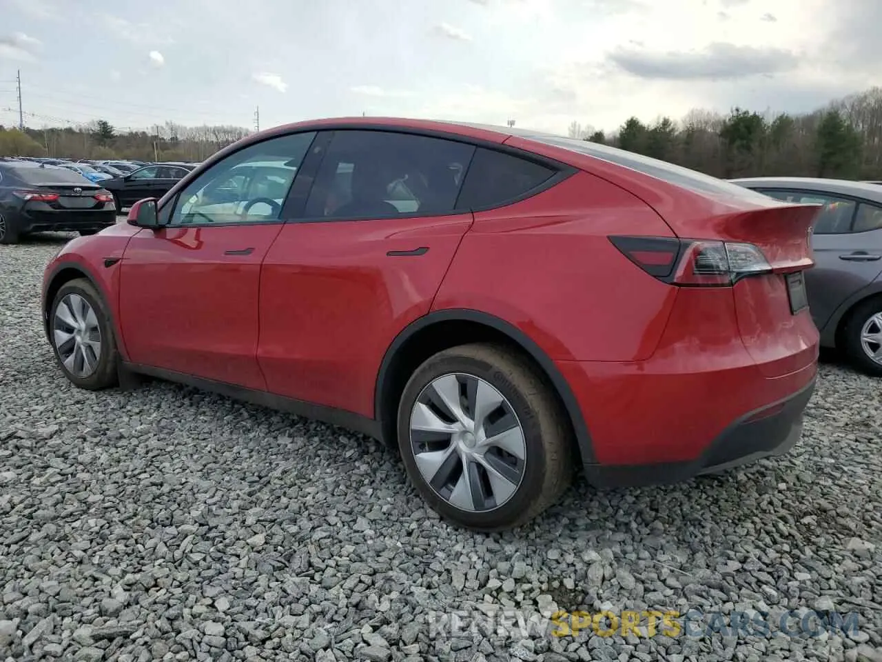 2 Photograph of a damaged car 7SAYGDEE6NA019719 TESLA MODEL Y 2022