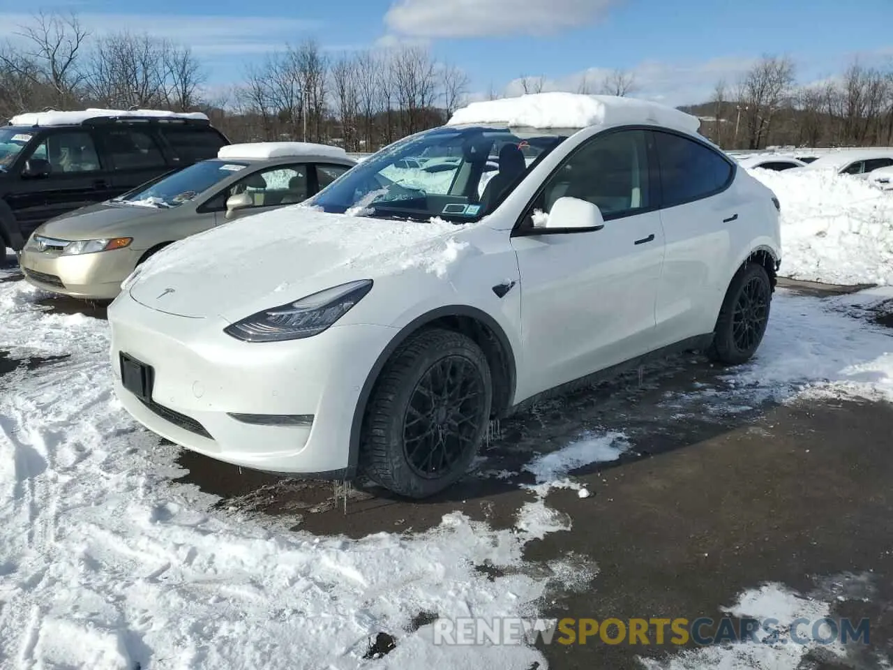 1 Фотография поврежденного автомобиля 7SAYGDEE6NA020952 TESLA MODEL Y 2022