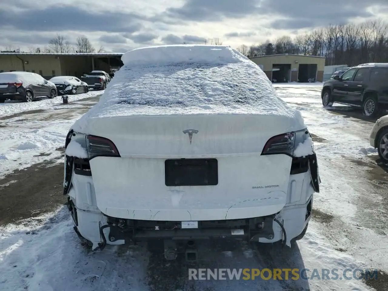 6 Фотография поврежденного автомобиля 7SAYGDEE6NA020952 TESLA MODEL Y 2022