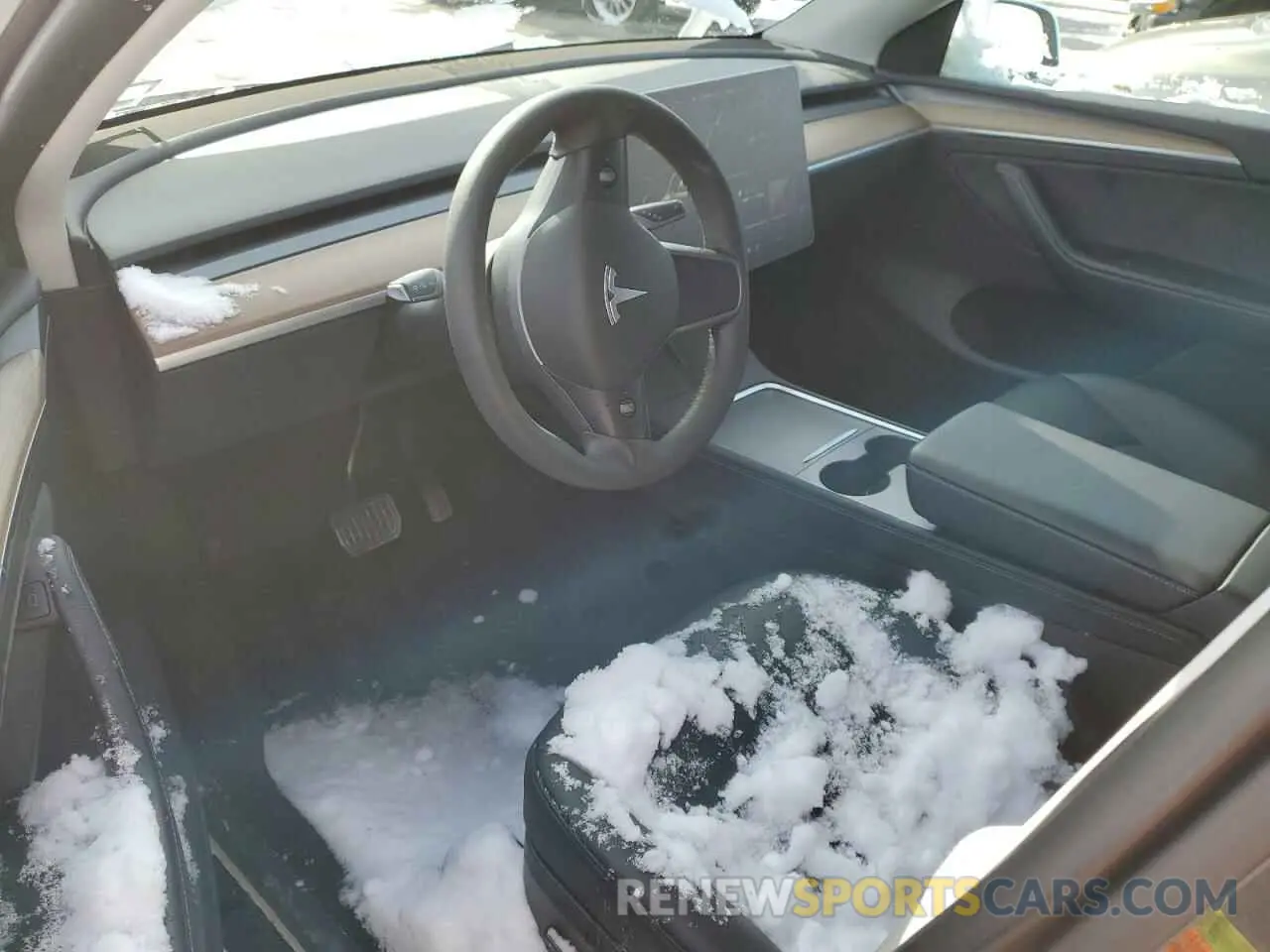 8 Фотография поврежденного автомобиля 7SAYGDEE6NA020952 TESLA MODEL Y 2022