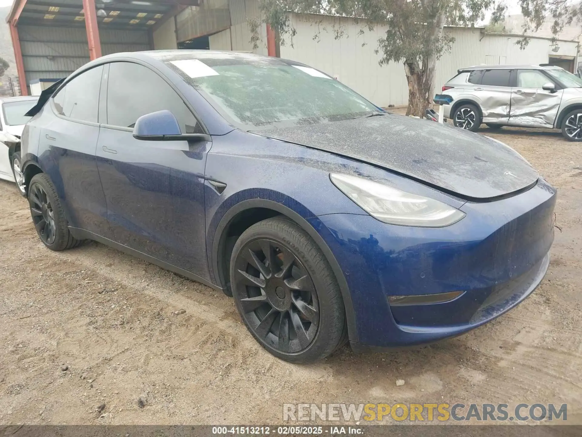1 Фотография поврежденного автомобиля 7SAYGDEE6NA021115 TESLA MODEL Y 2022