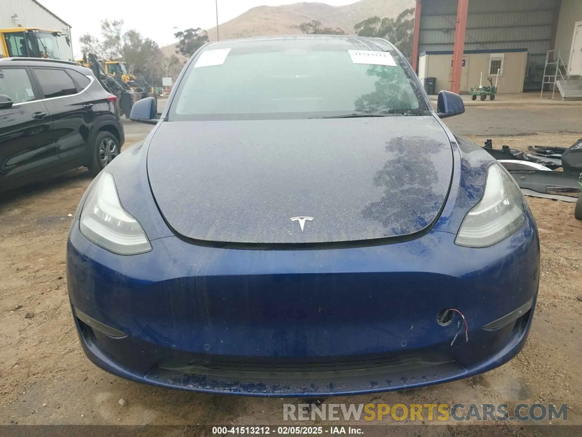 13 Фотография поврежденного автомобиля 7SAYGDEE6NA021115 TESLA MODEL Y 2022