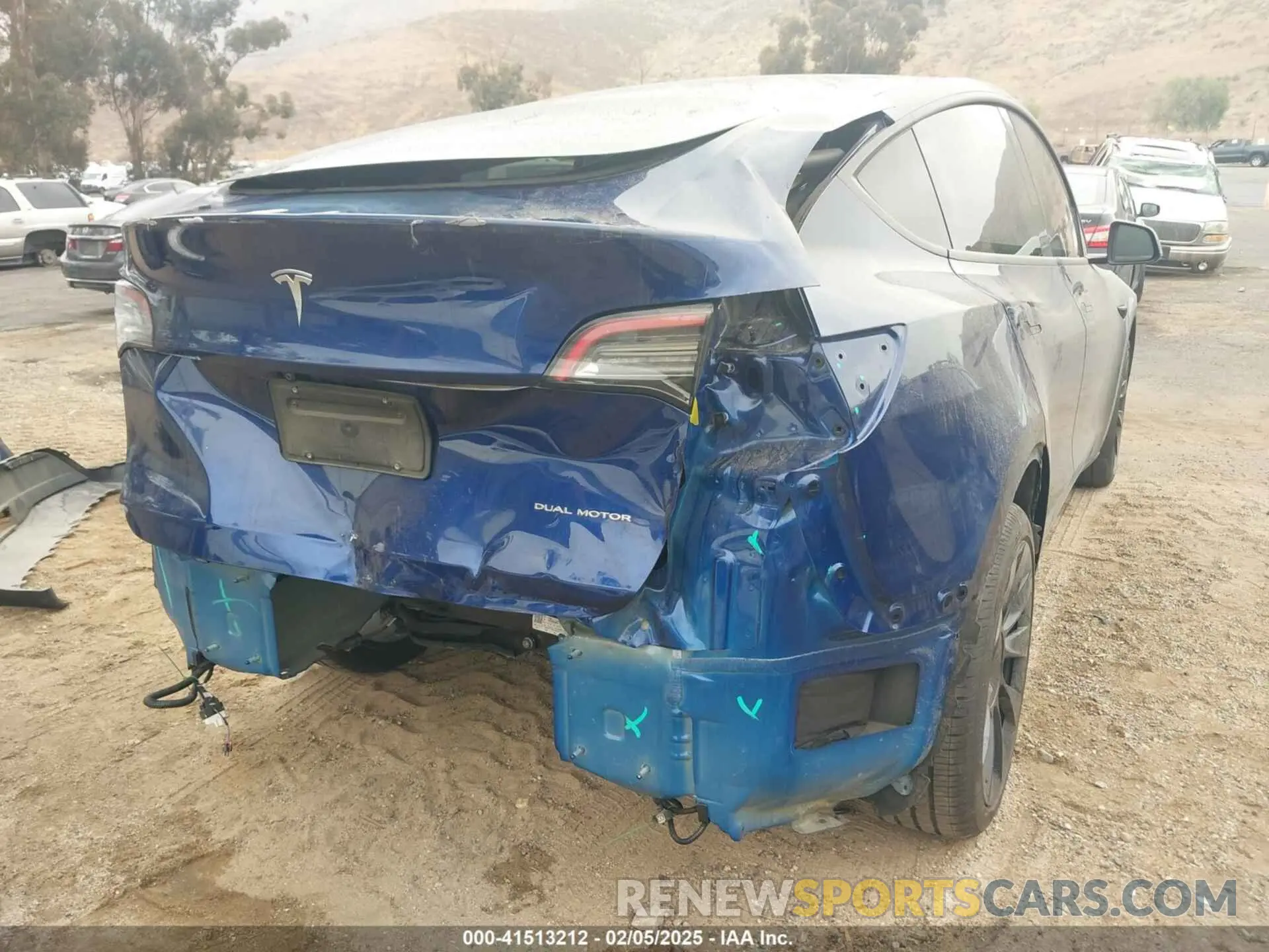 18 Фотография поврежденного автомобиля 7SAYGDEE6NA021115 TESLA MODEL Y 2022